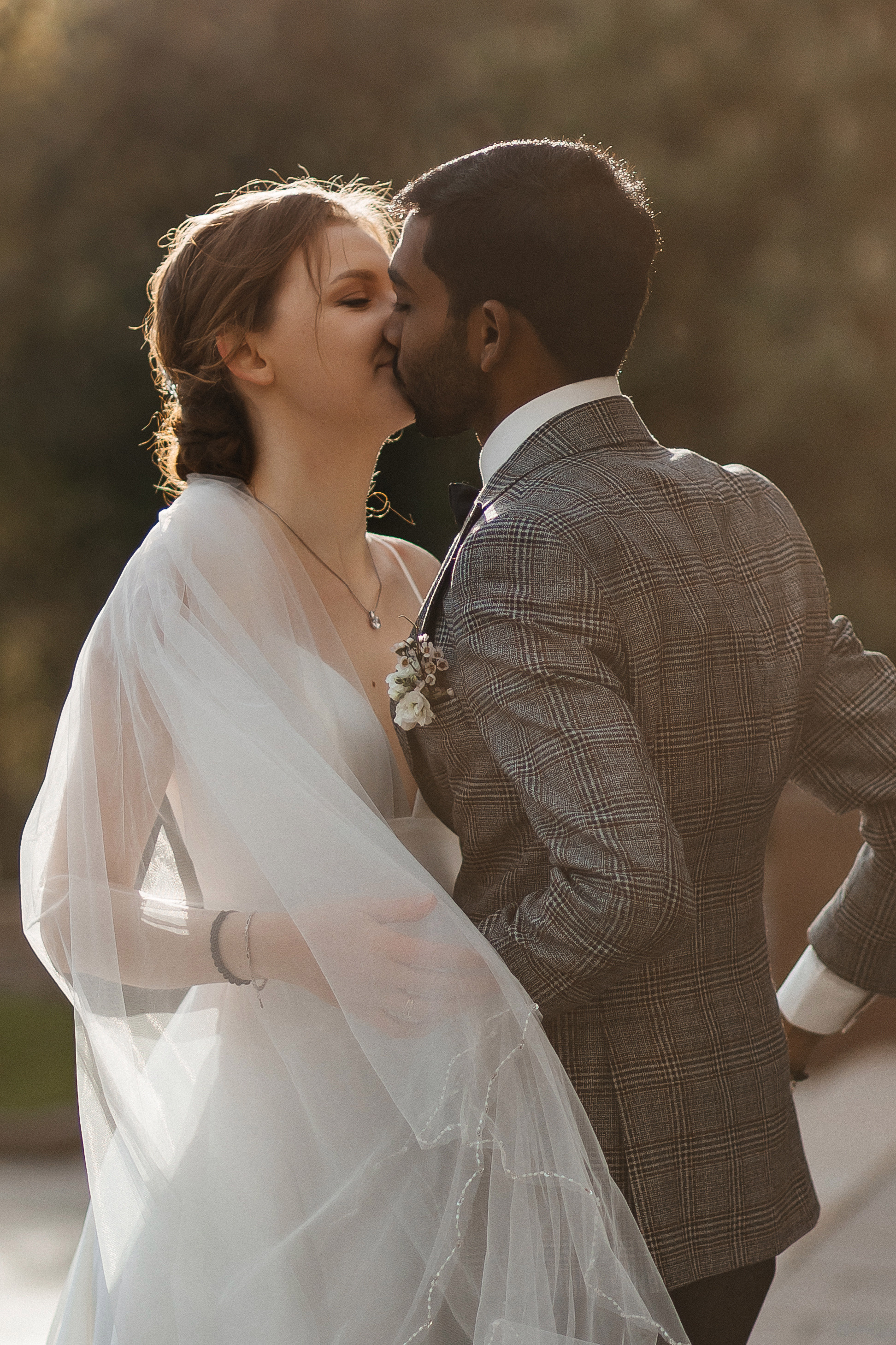 Полина и Вигнеш (ЗАГС + прогулка). Фотограф в Москве Екатерина Потапова