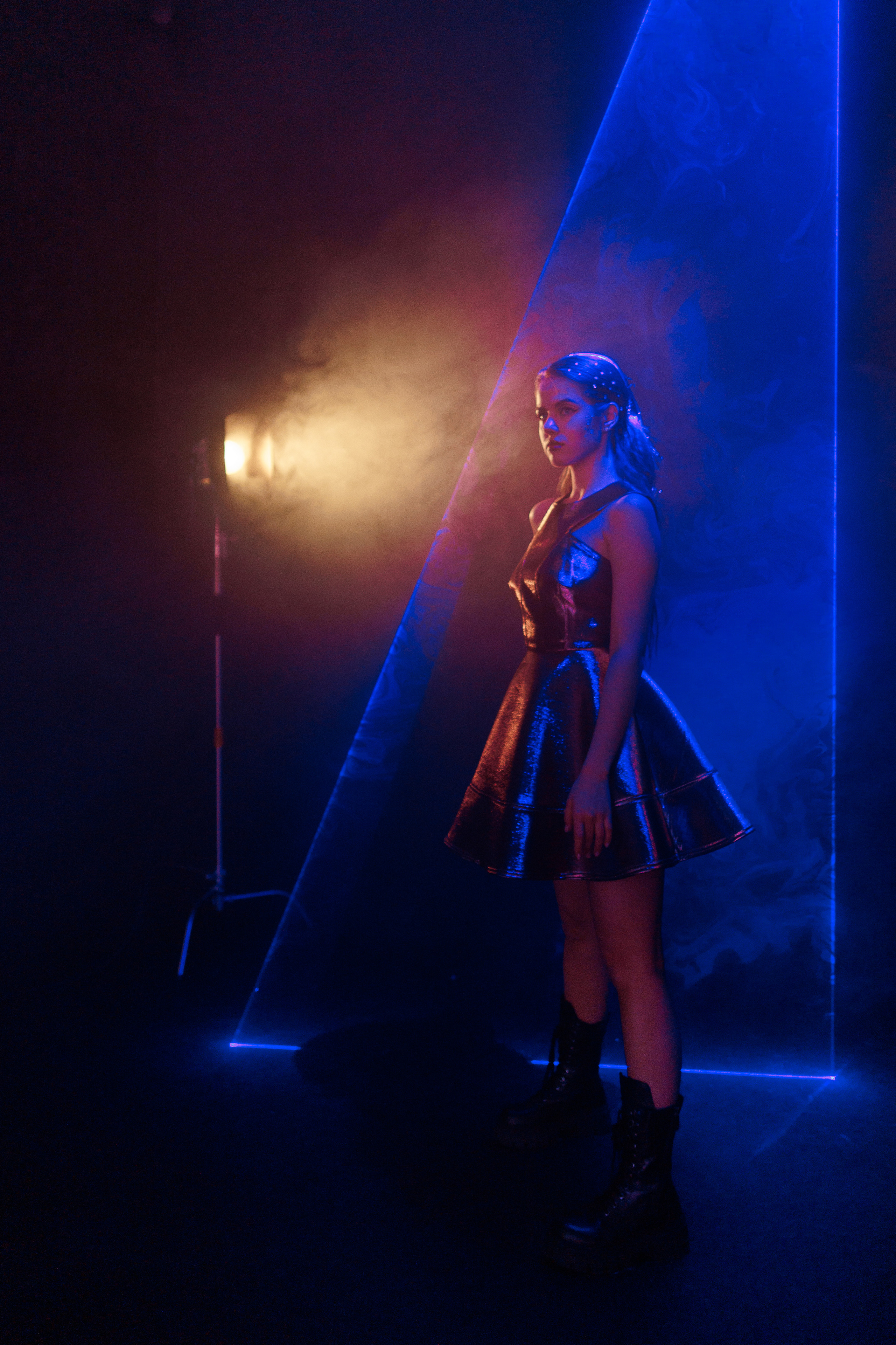 Съемка с лазерами. Фотограф в Москве Екатерина Потапова