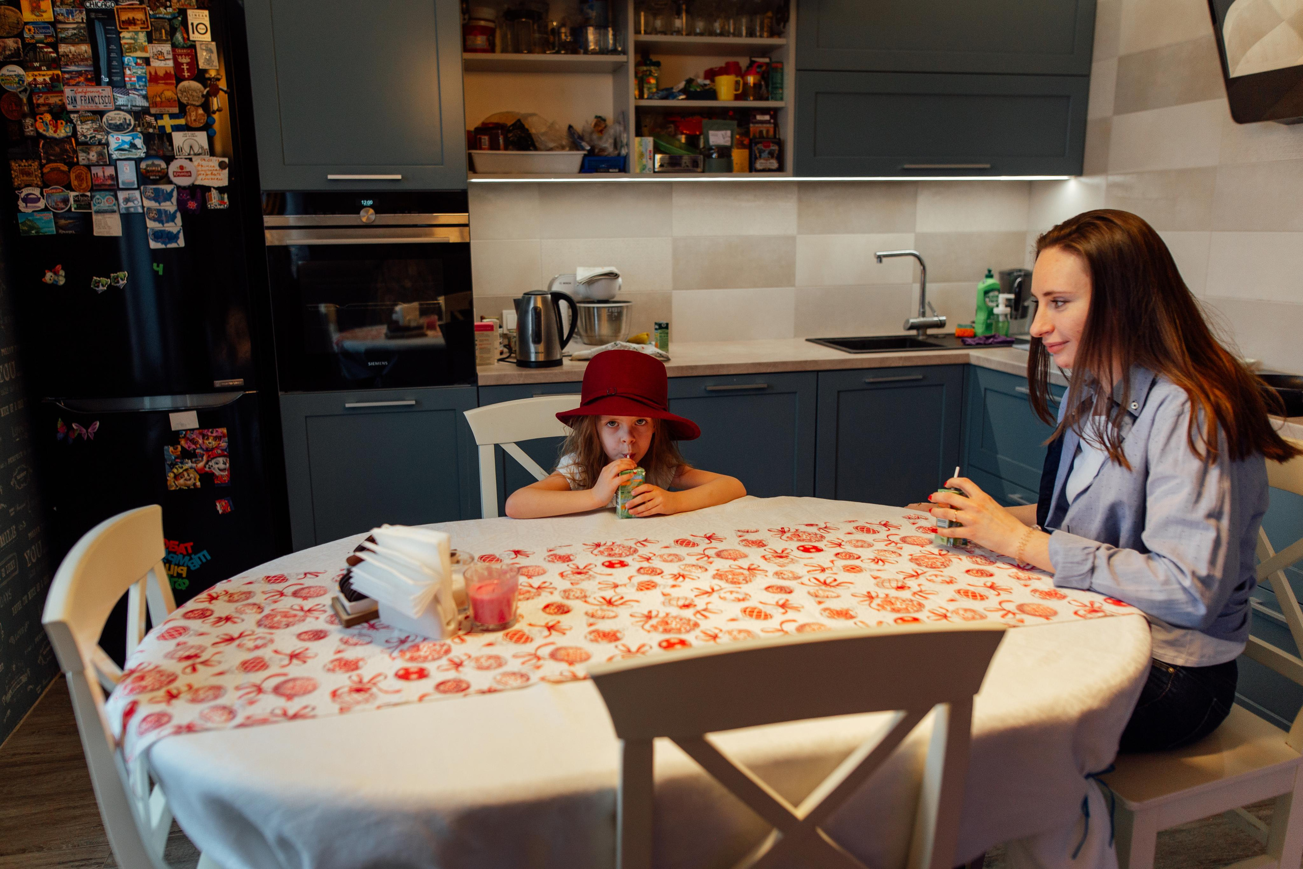 Фотосессия мама и дочки