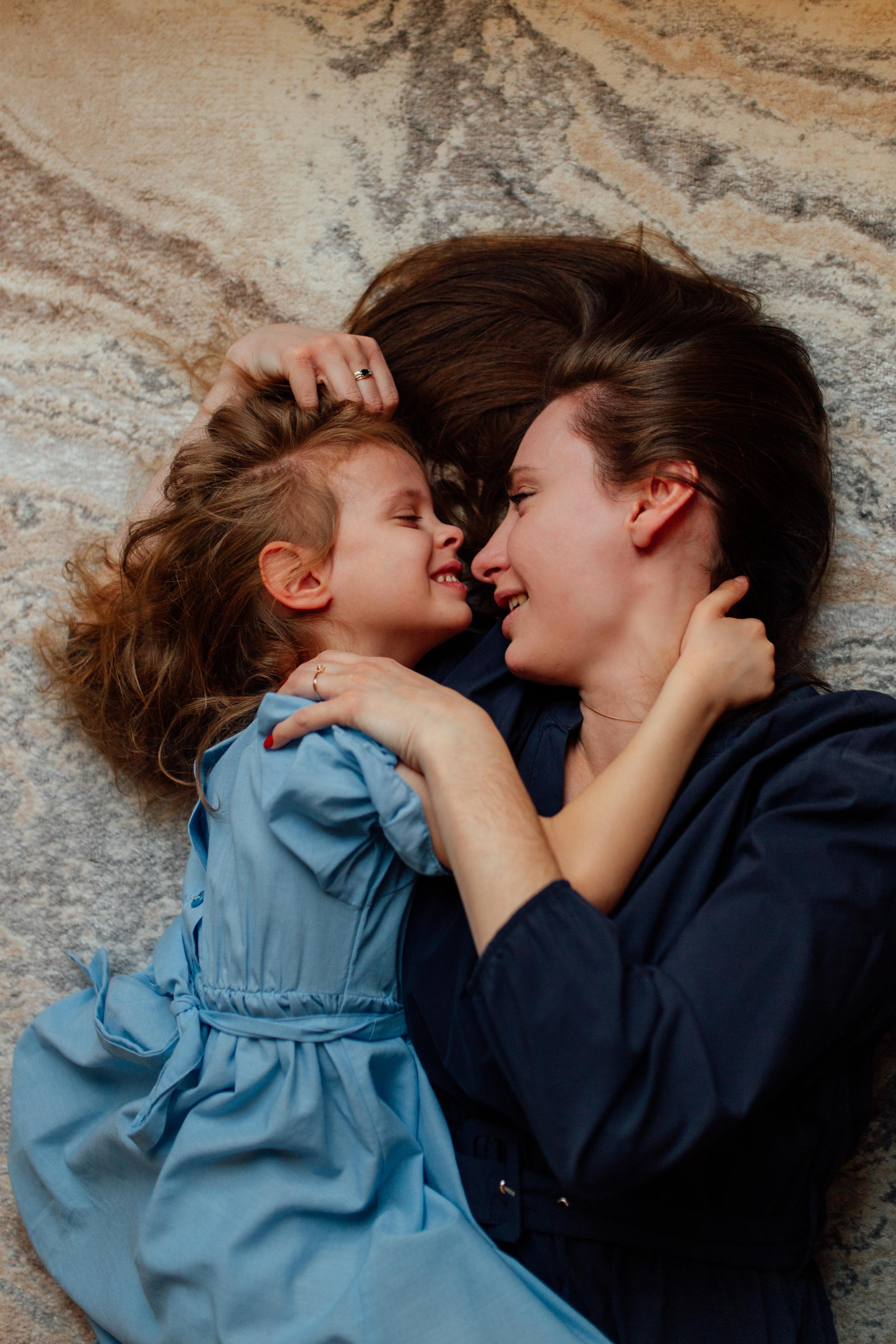 Фотосессия мама и дочки