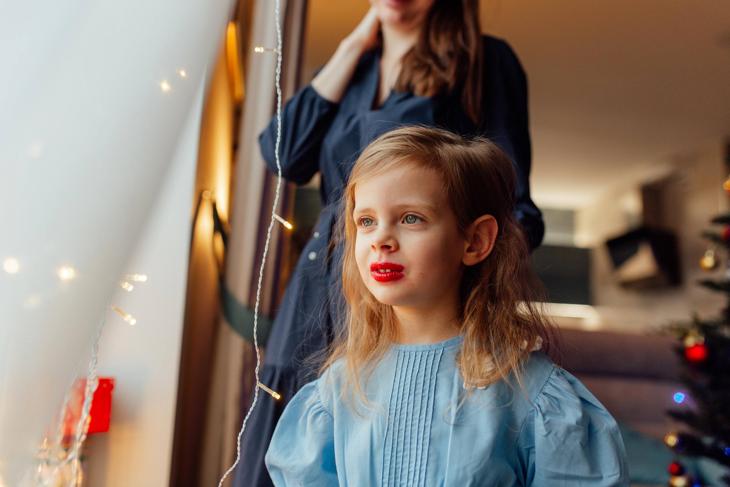 Фотосессия мама и дочки