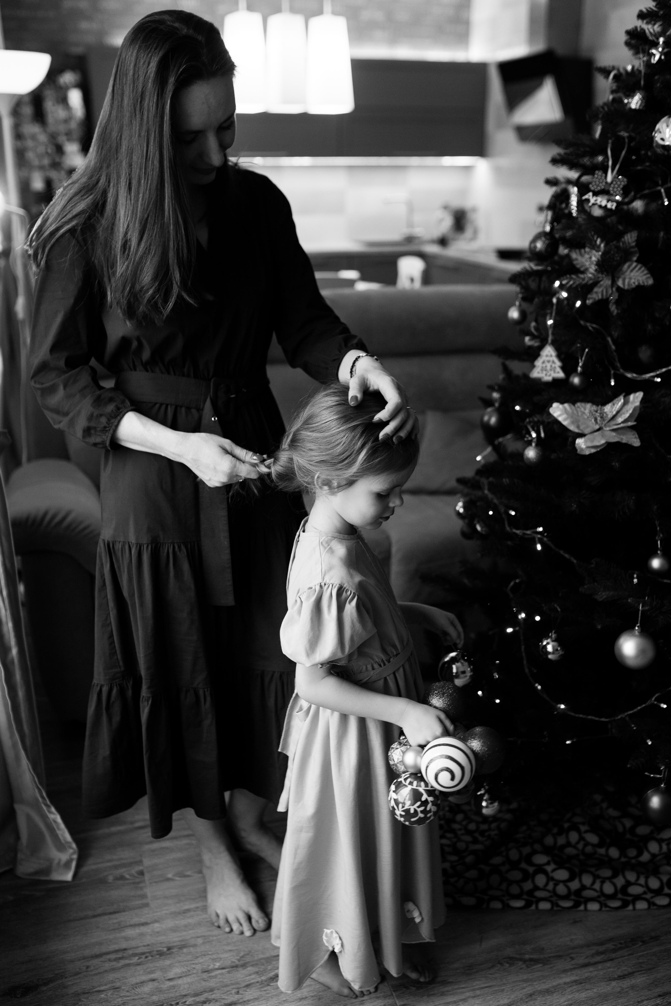 Фотосессия мама и дочки