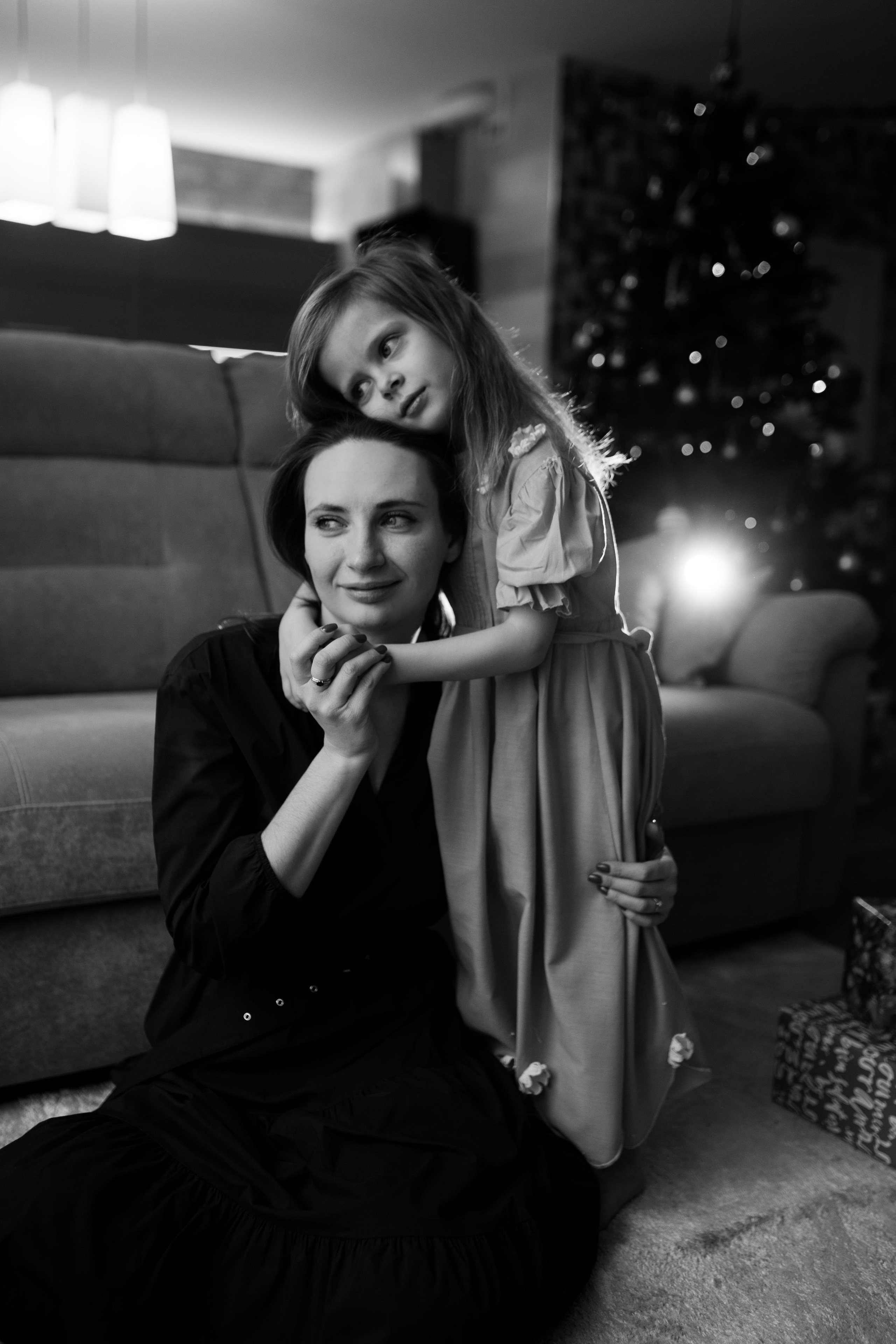 Фотосессия мама и дочки