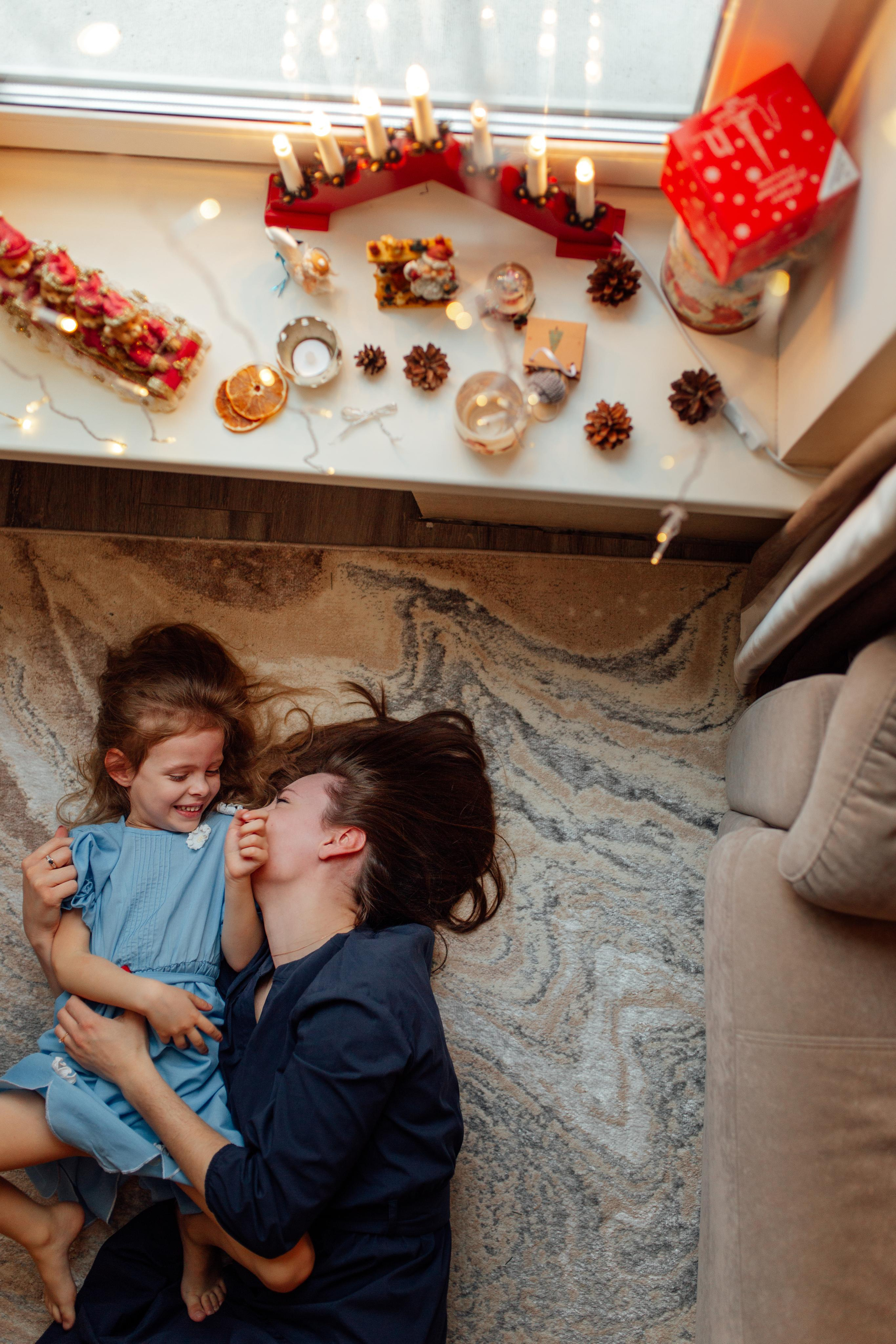 Фотосессия мама и дочки