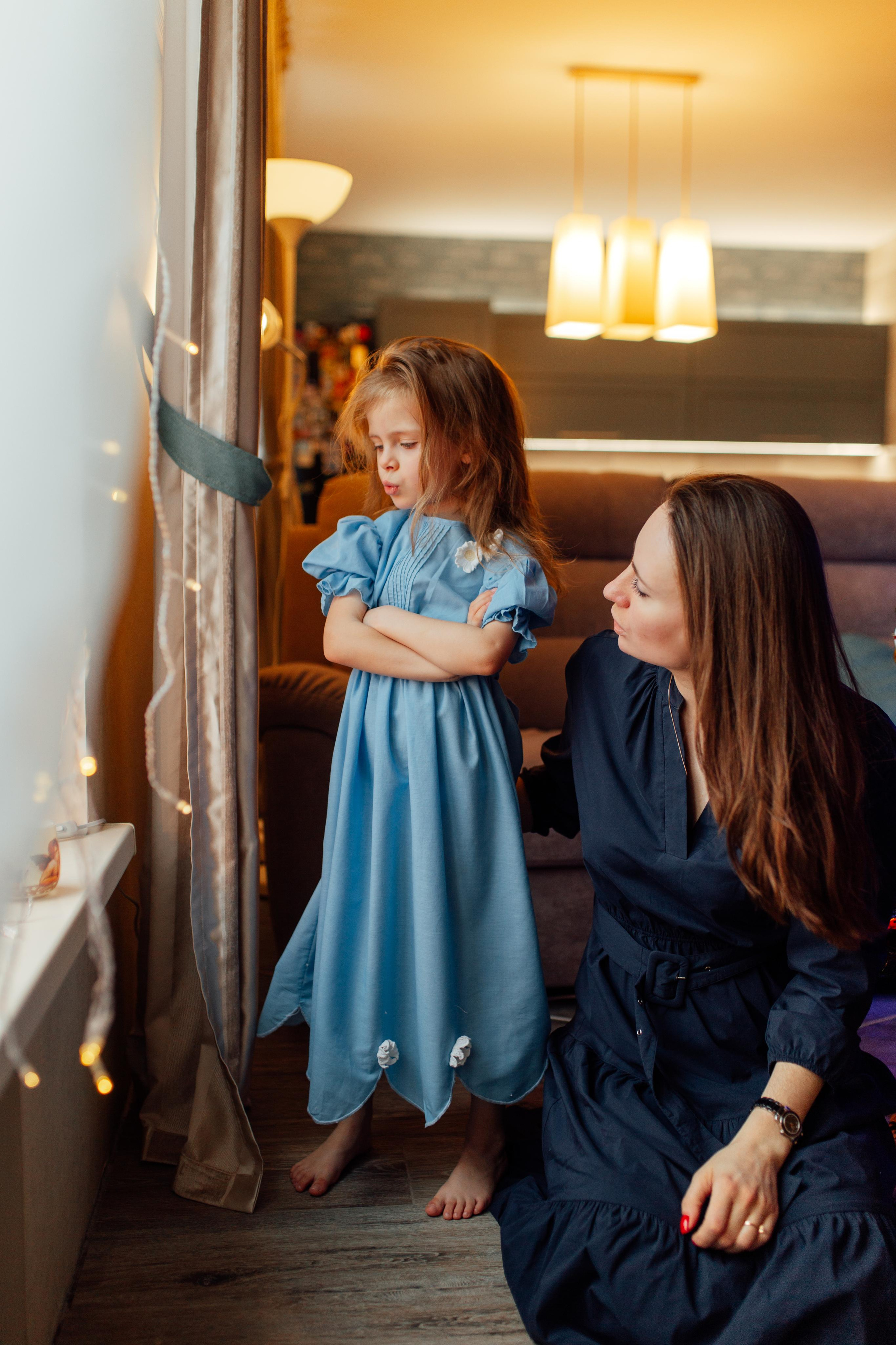 Фотосессия мама и дочки