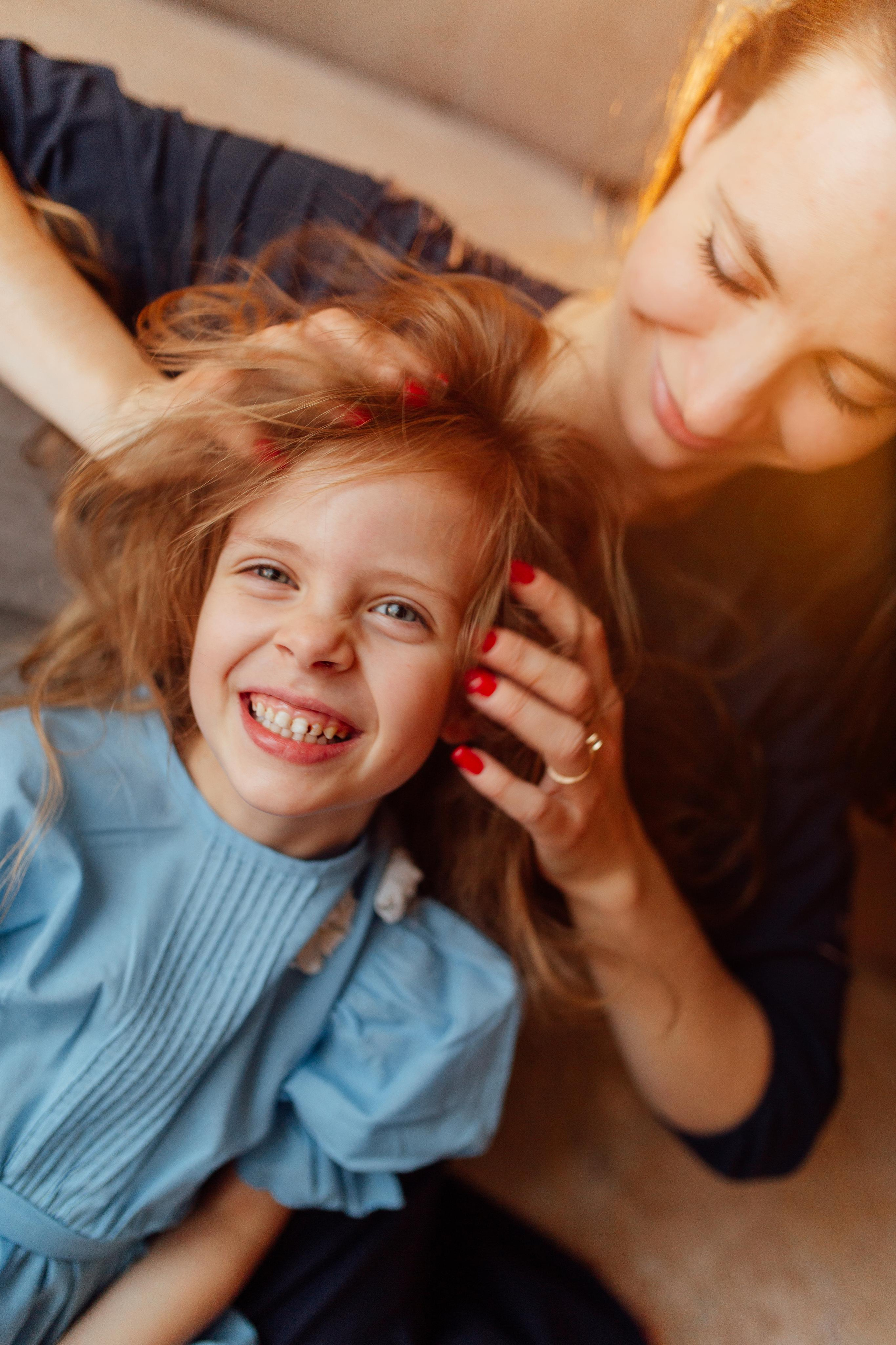 Фотосессия мама и дочки