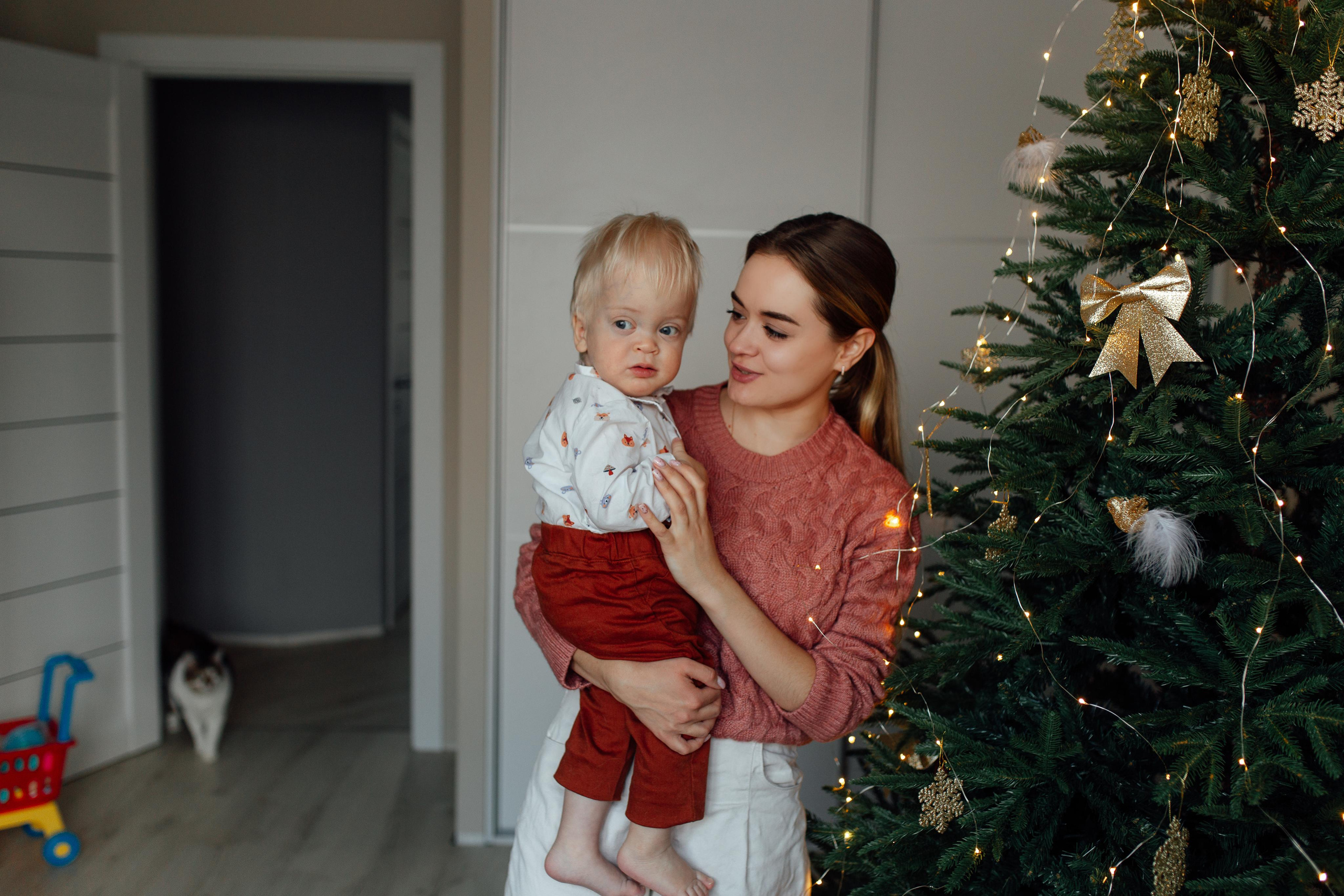 Домашняя мама Наташа и Владик