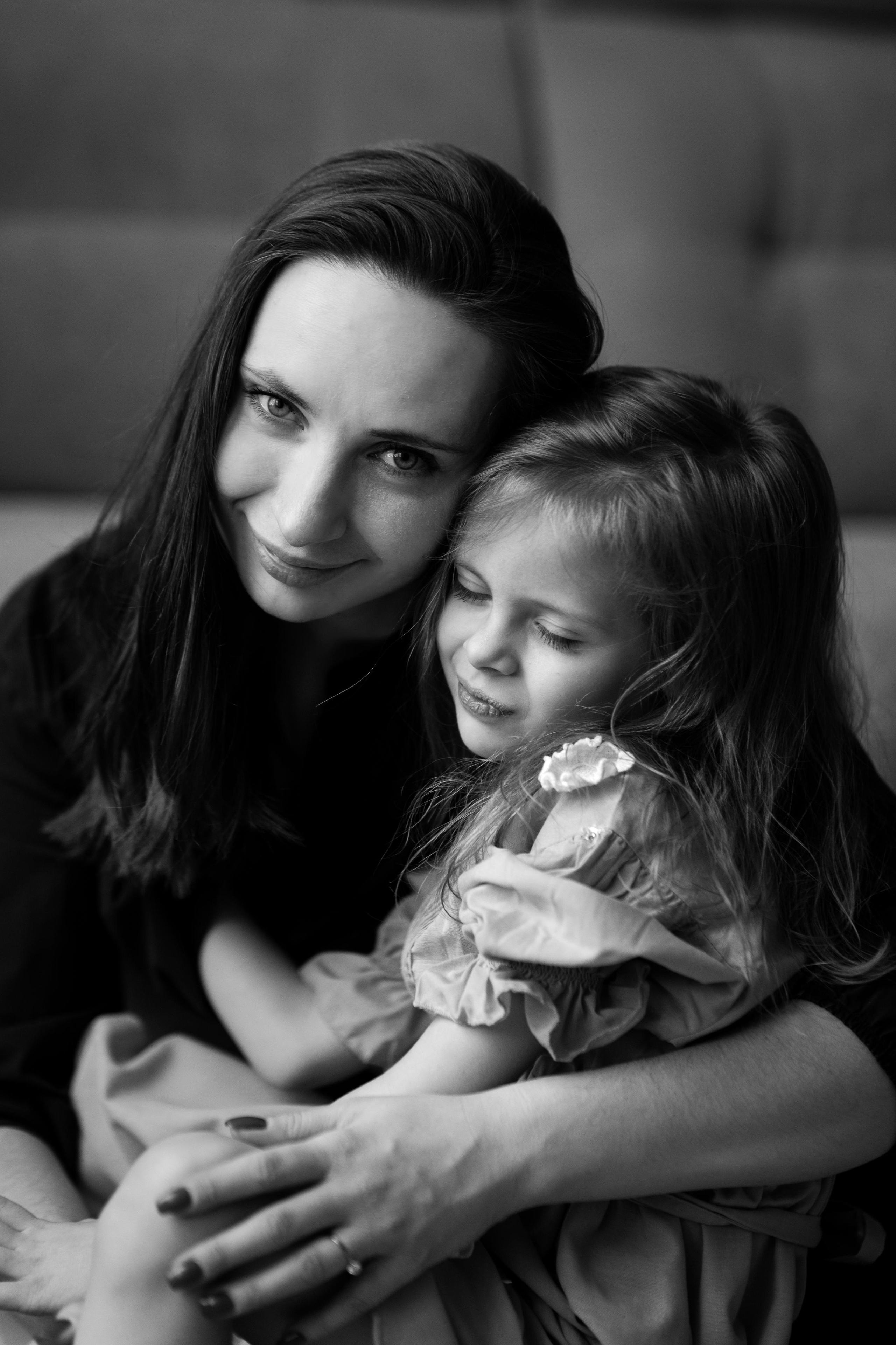 Фотосессия мама и дочки