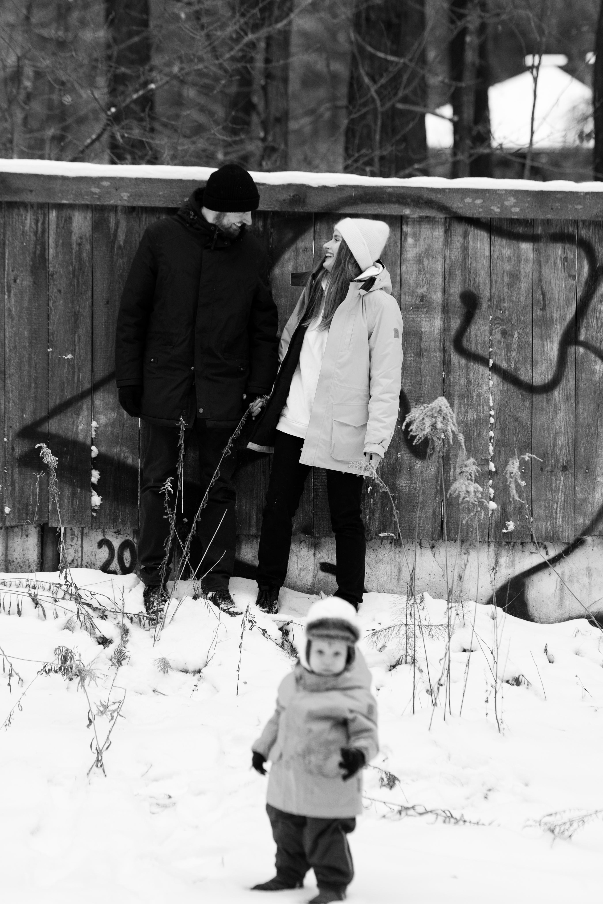 Зимняя семейная