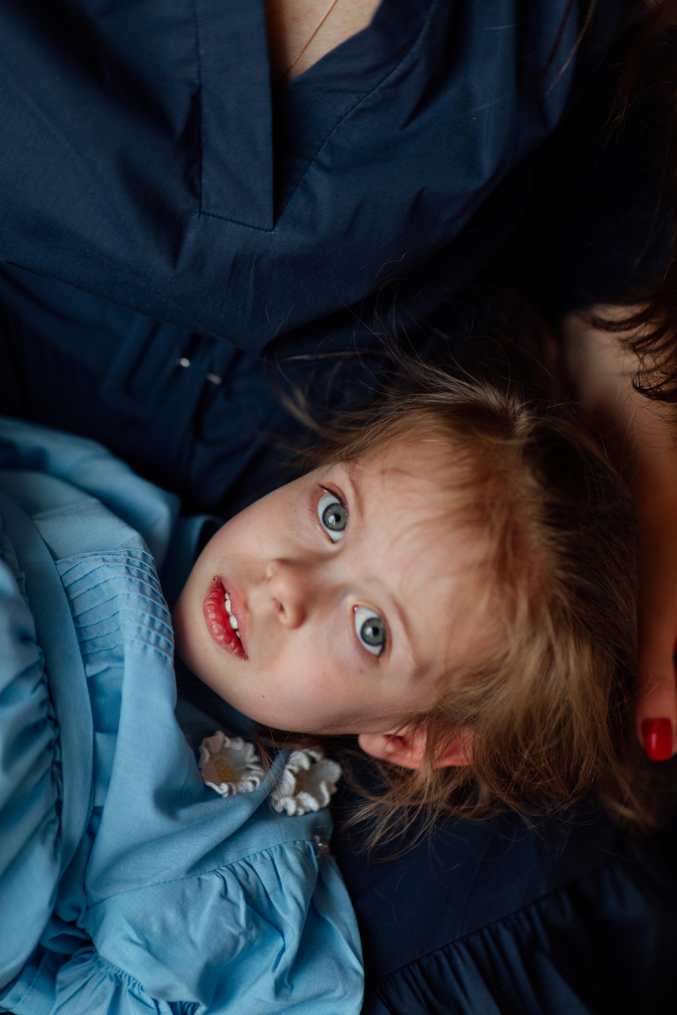 Фотосессия мама и дочки