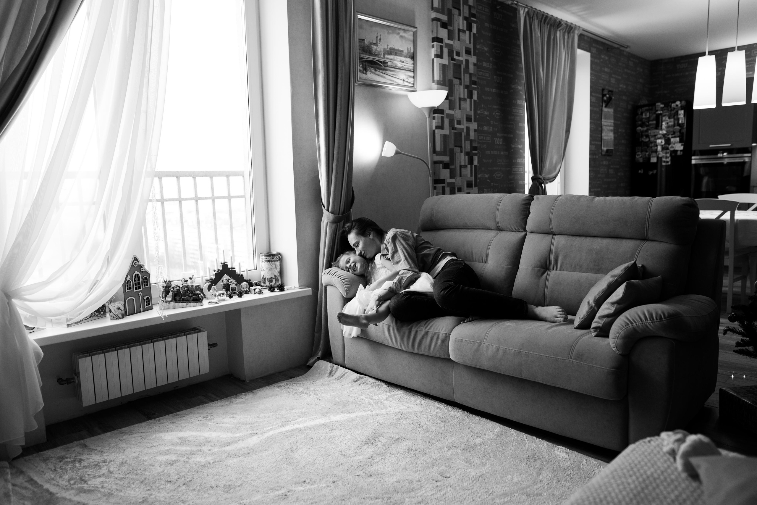 Фотосессия мама и дочки