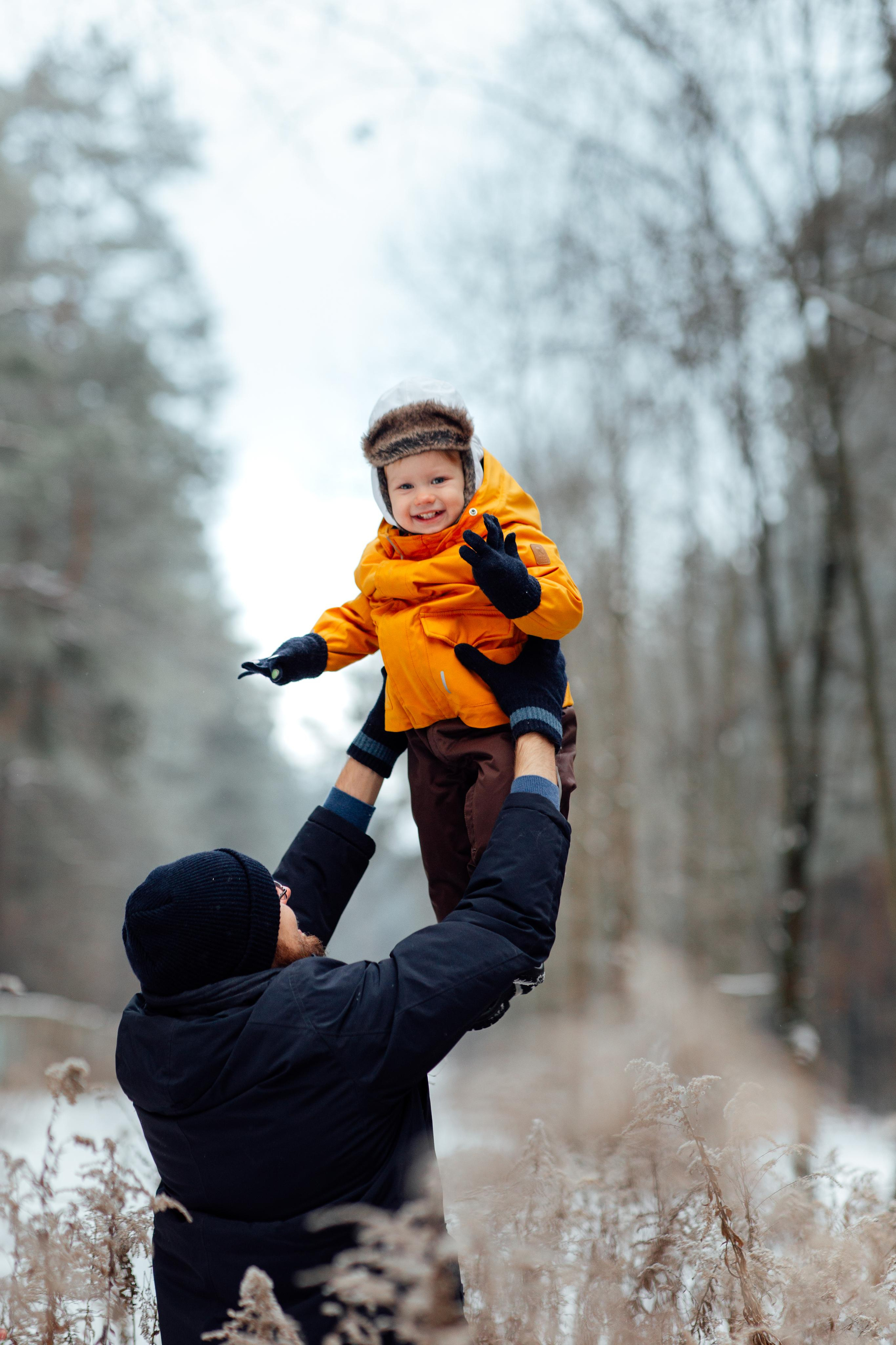 Зимняя семейная