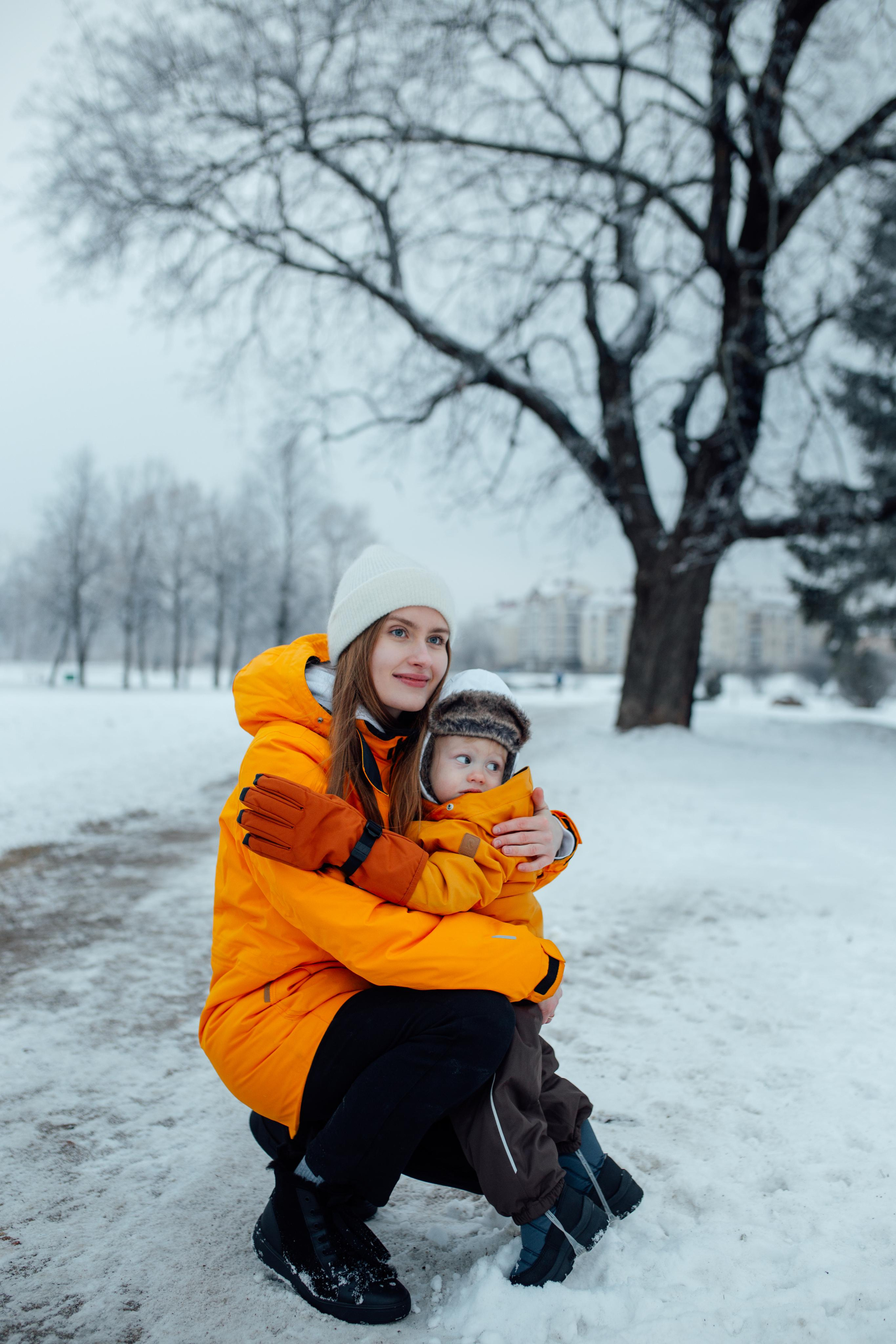 Зимняя семейная