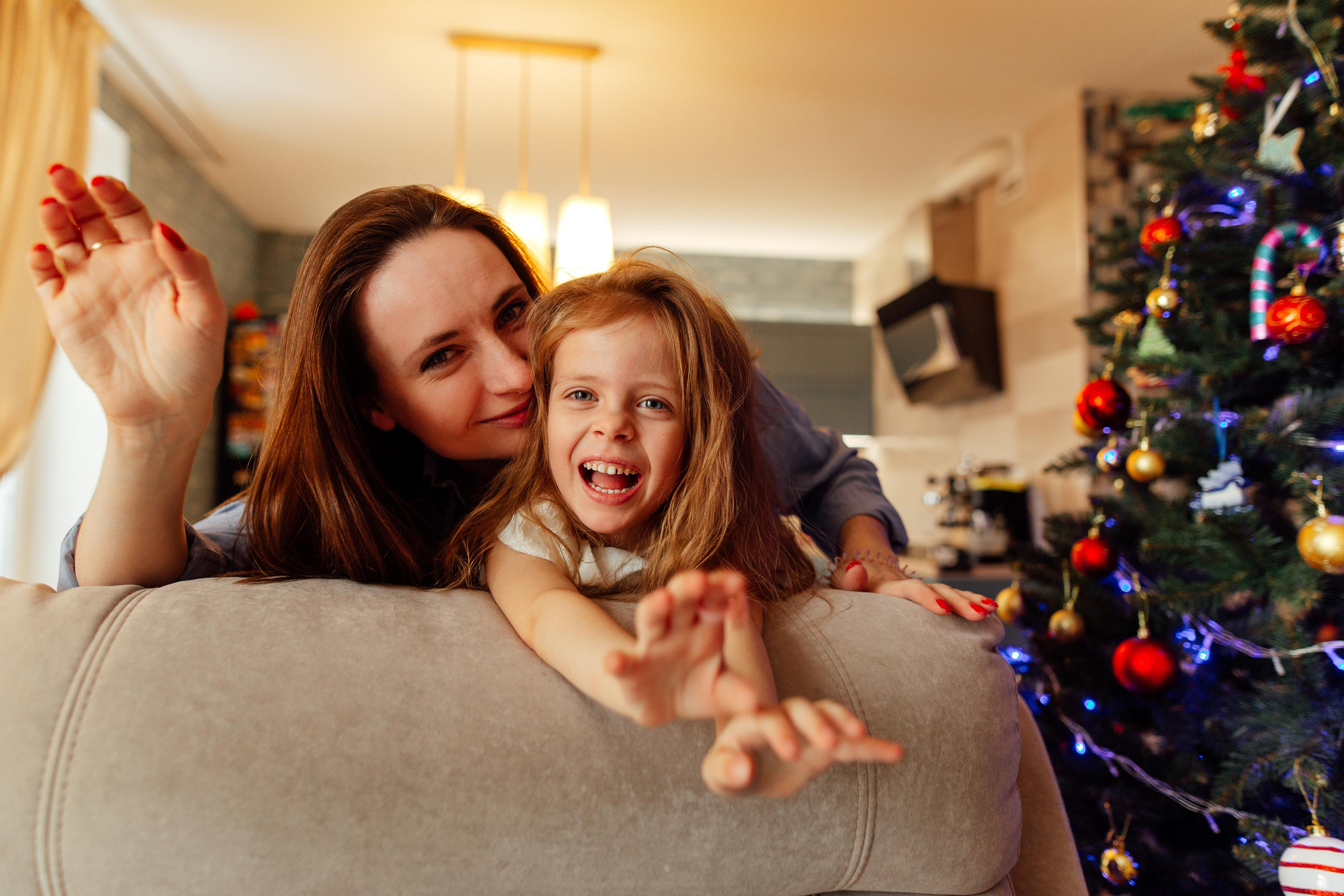 Фотосессия мама и дочки