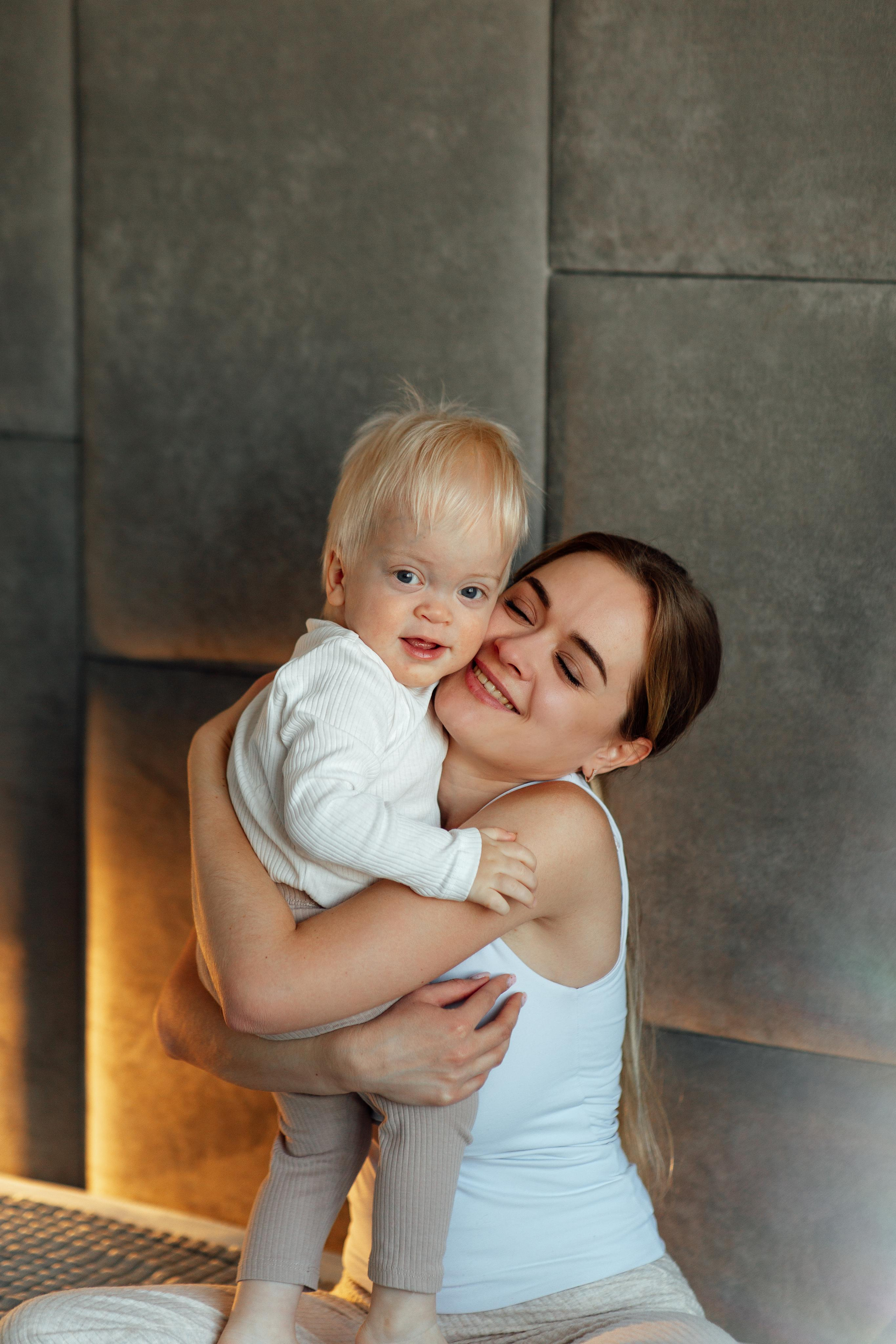 Домашняя мама Наташа и Владик