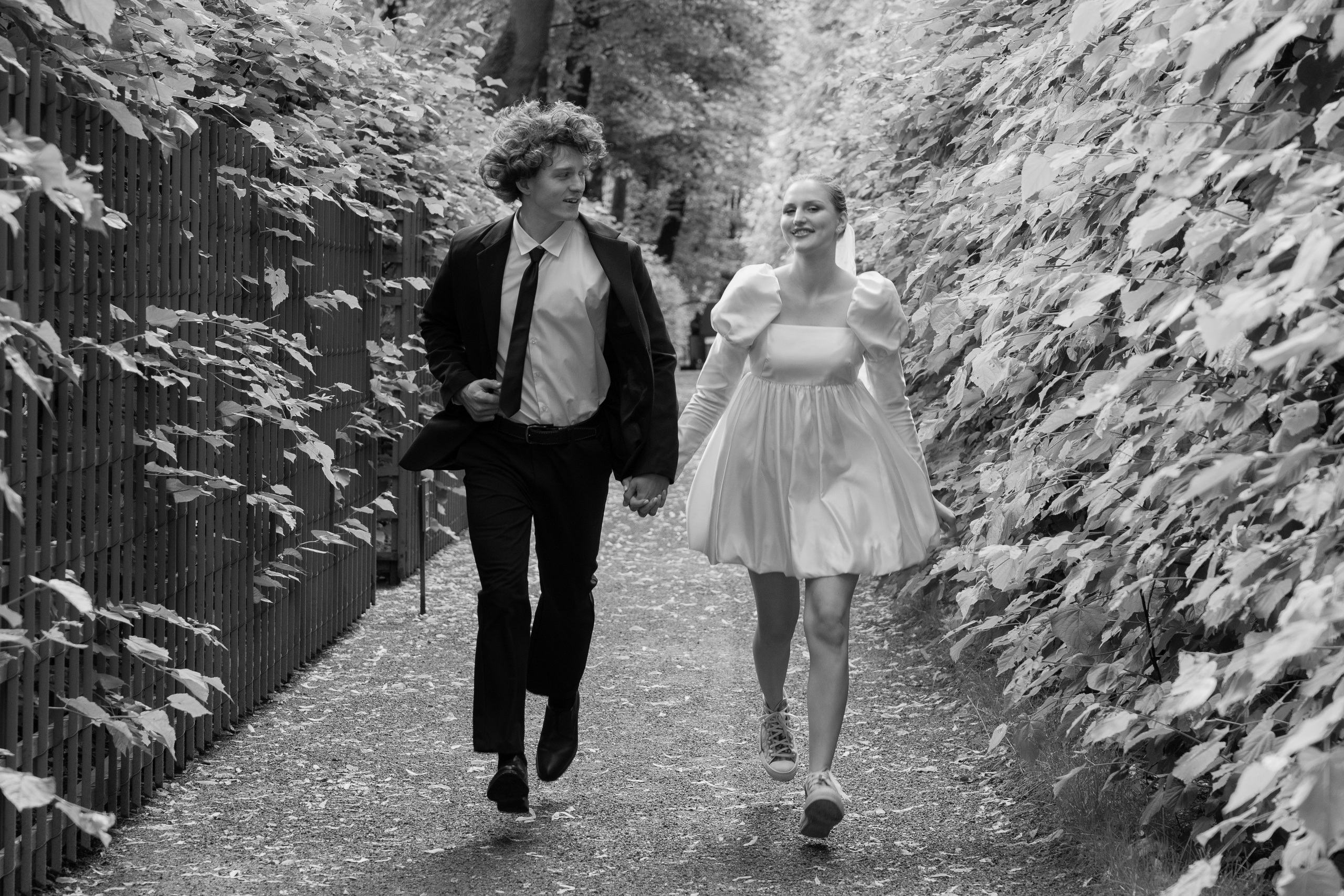 Свадебная прогулка в Летнем саду. Фотограф в Санкт-Петербурге Вагнер Юлия