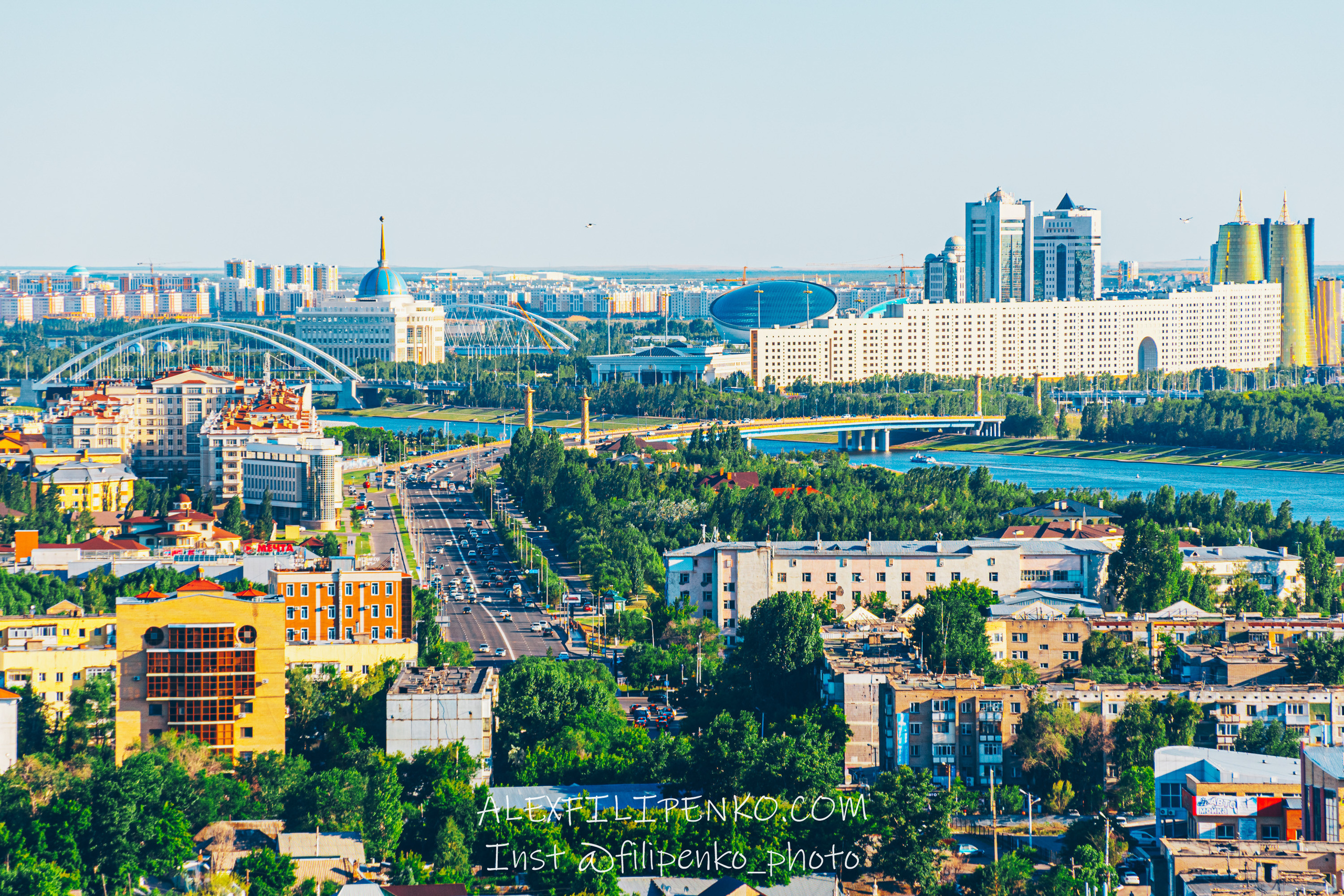 Городской пейзаж и архитектура. Фотограф интерьера недвижимости и архитектуры в Астане