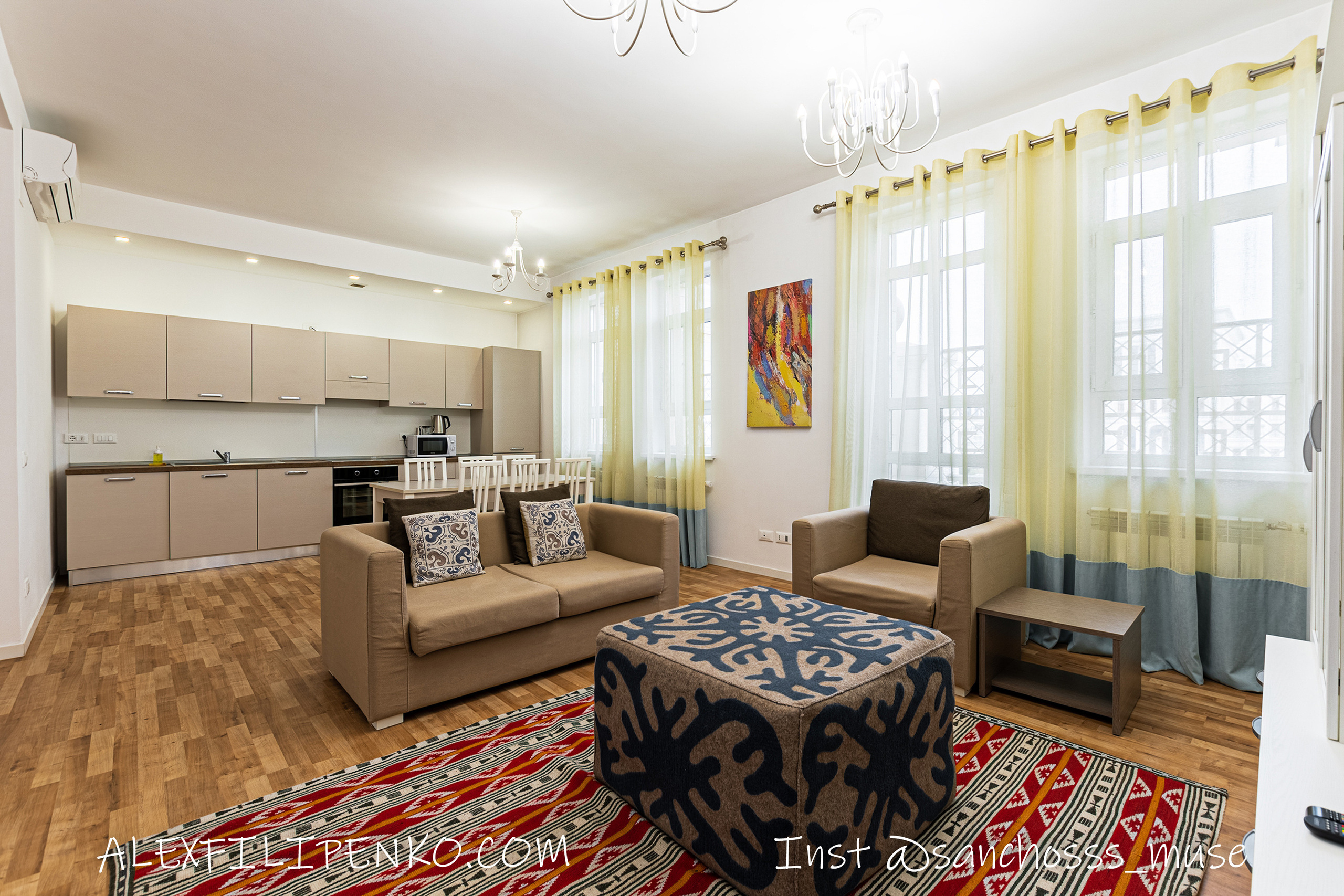 Интерьерная фотосъемка недвижимости Астана Нур-Султан. Фотограф интерьера недвижимости и архитектуры в Астане