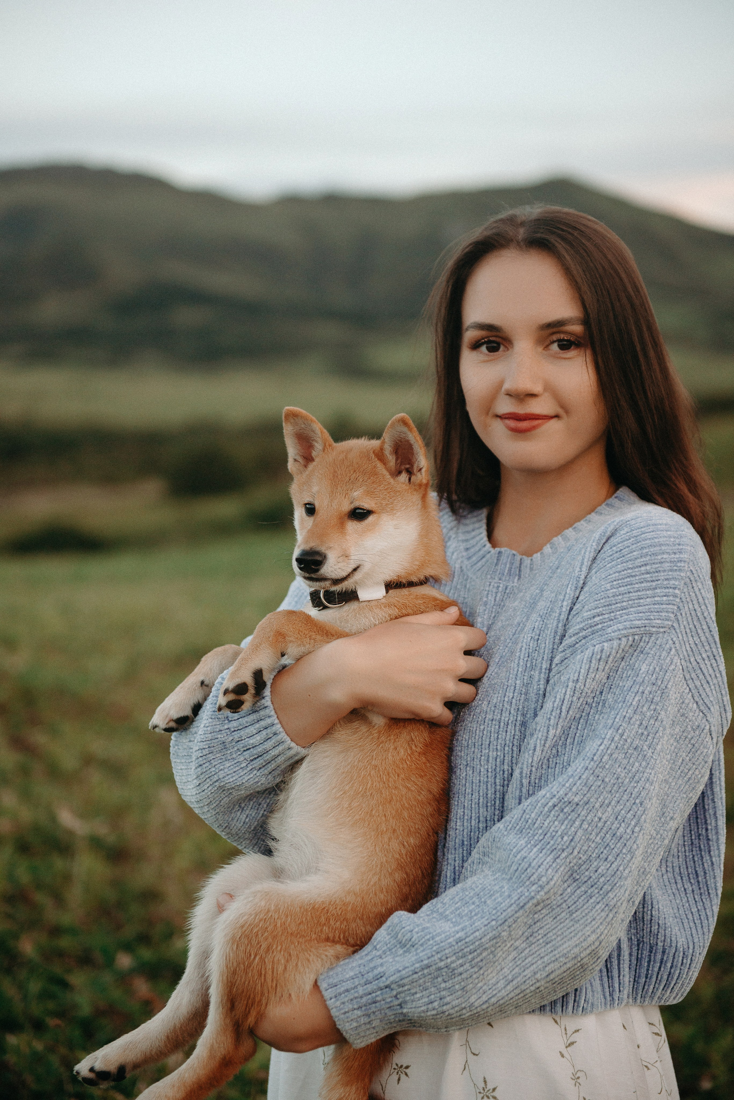 Тася и Сиба. Ирина Метелица фотограф на Шикотане
