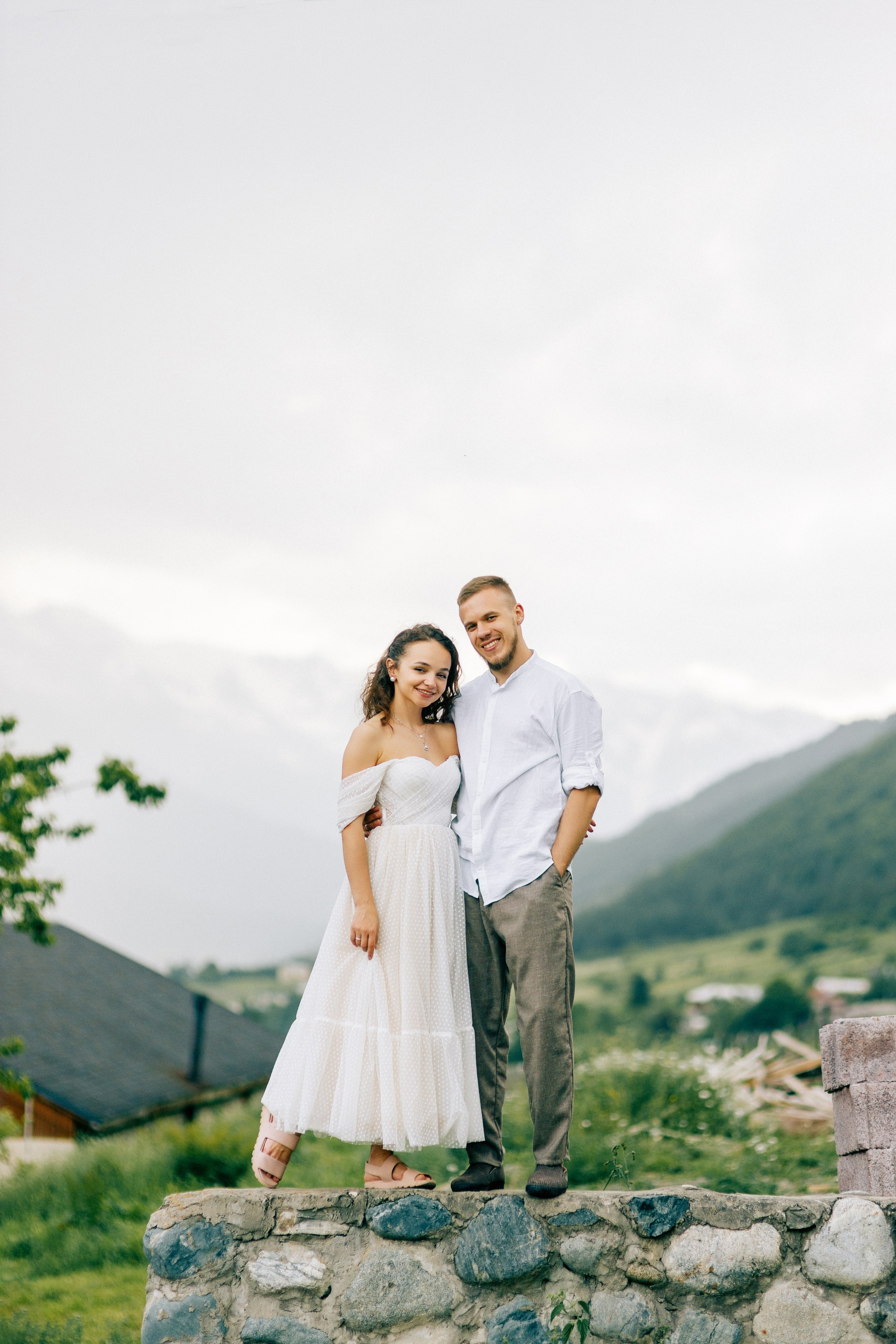 Свадьба в горах Сванетии в Грузии