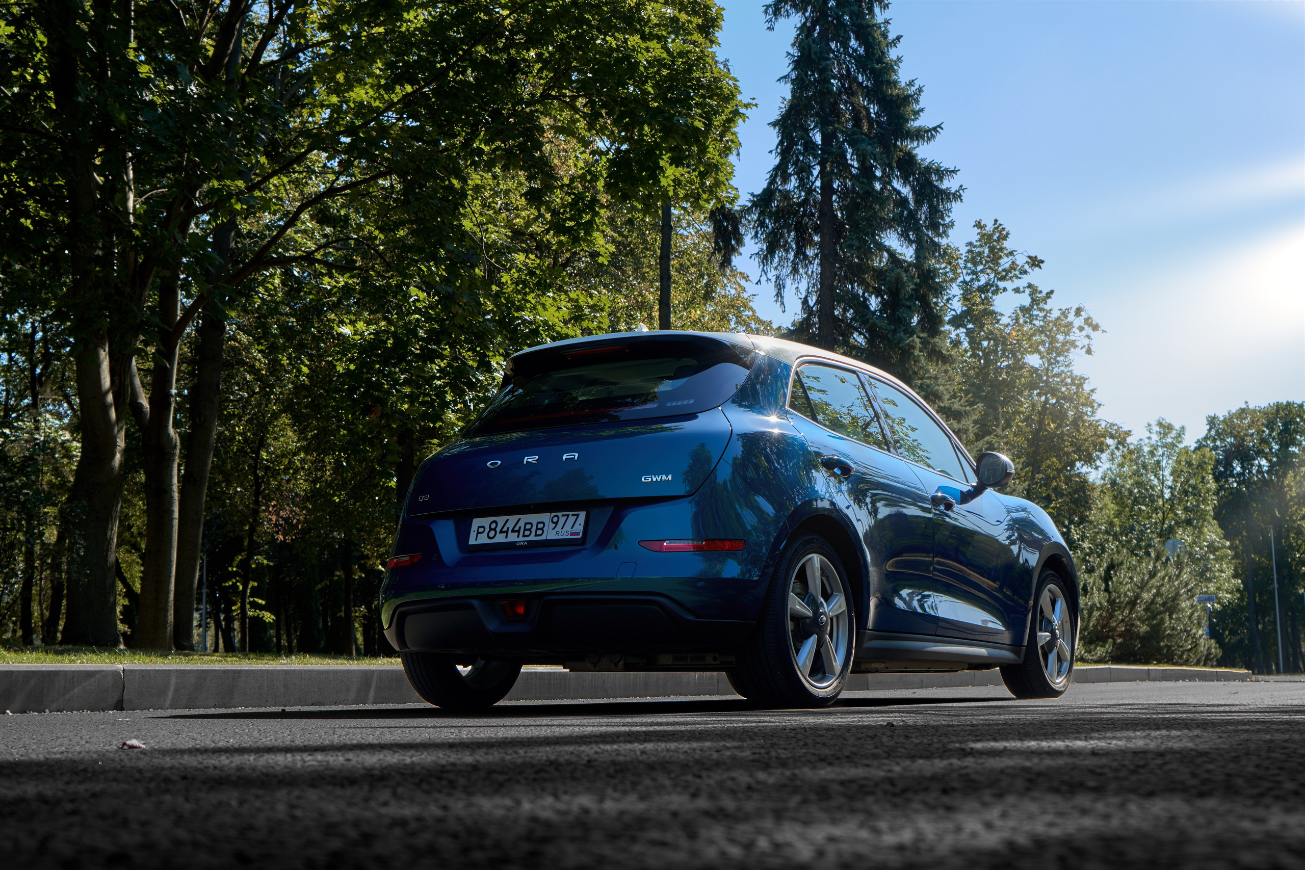 Электромобиль ORA 03. FM Media Сrew. Репортажные фото и видео