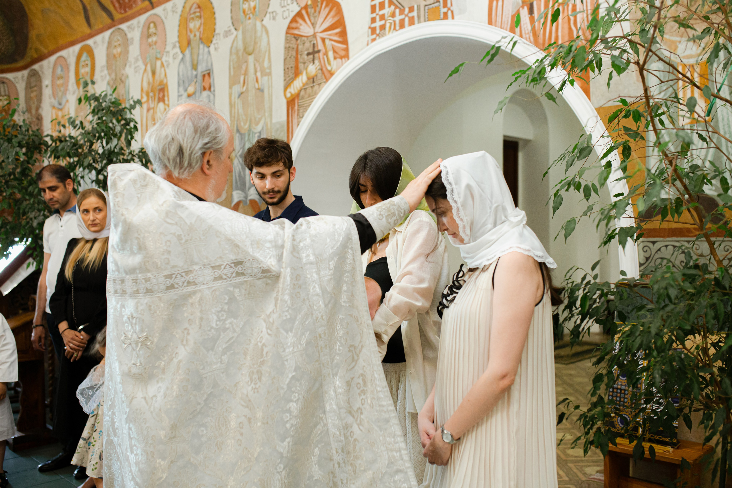 Крещение Грузинская церковь. Свадебный и семейный фотограф