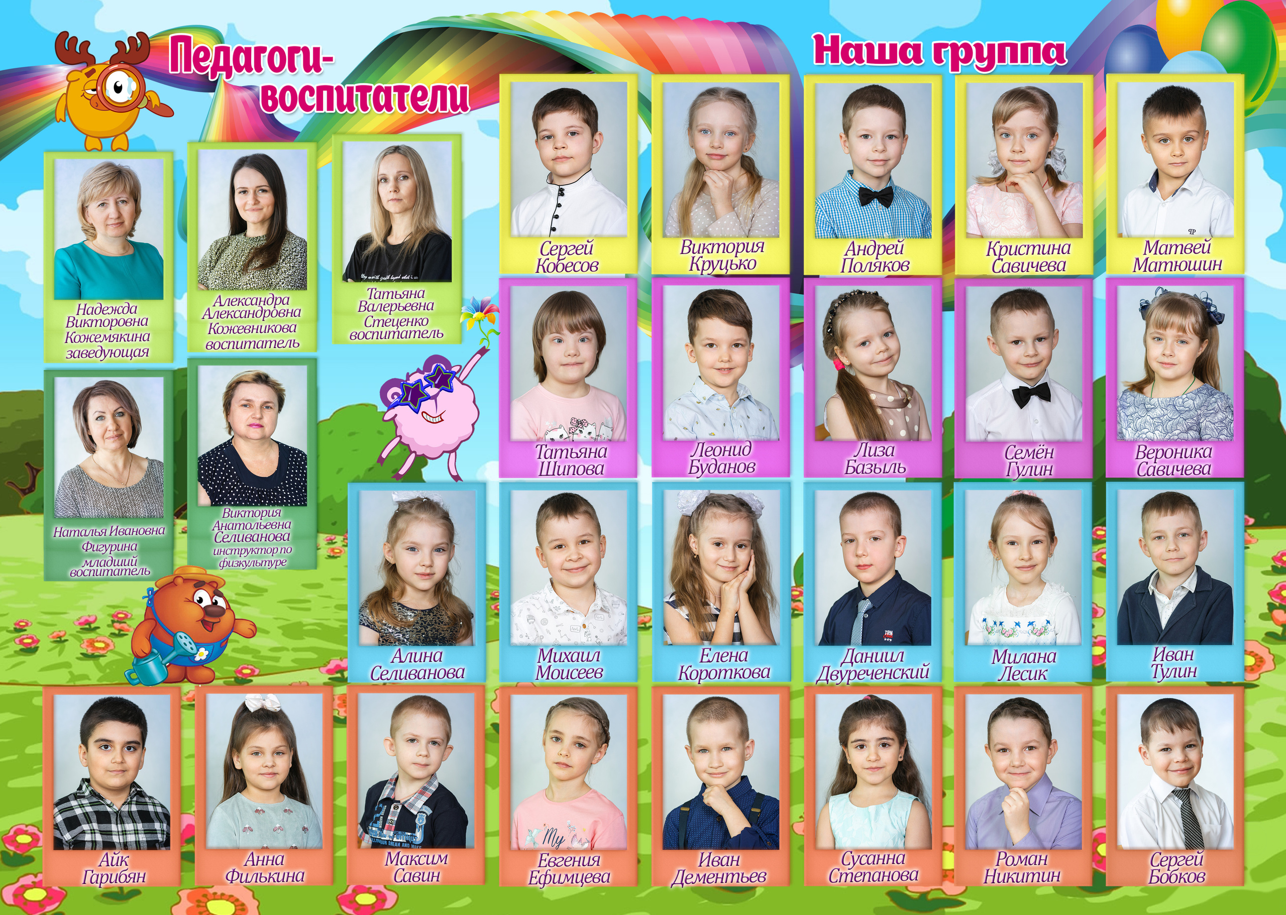 АЛЬБОМ «СМЕШАРИКИ». Семейный и школьный фотограф Громова Ольга