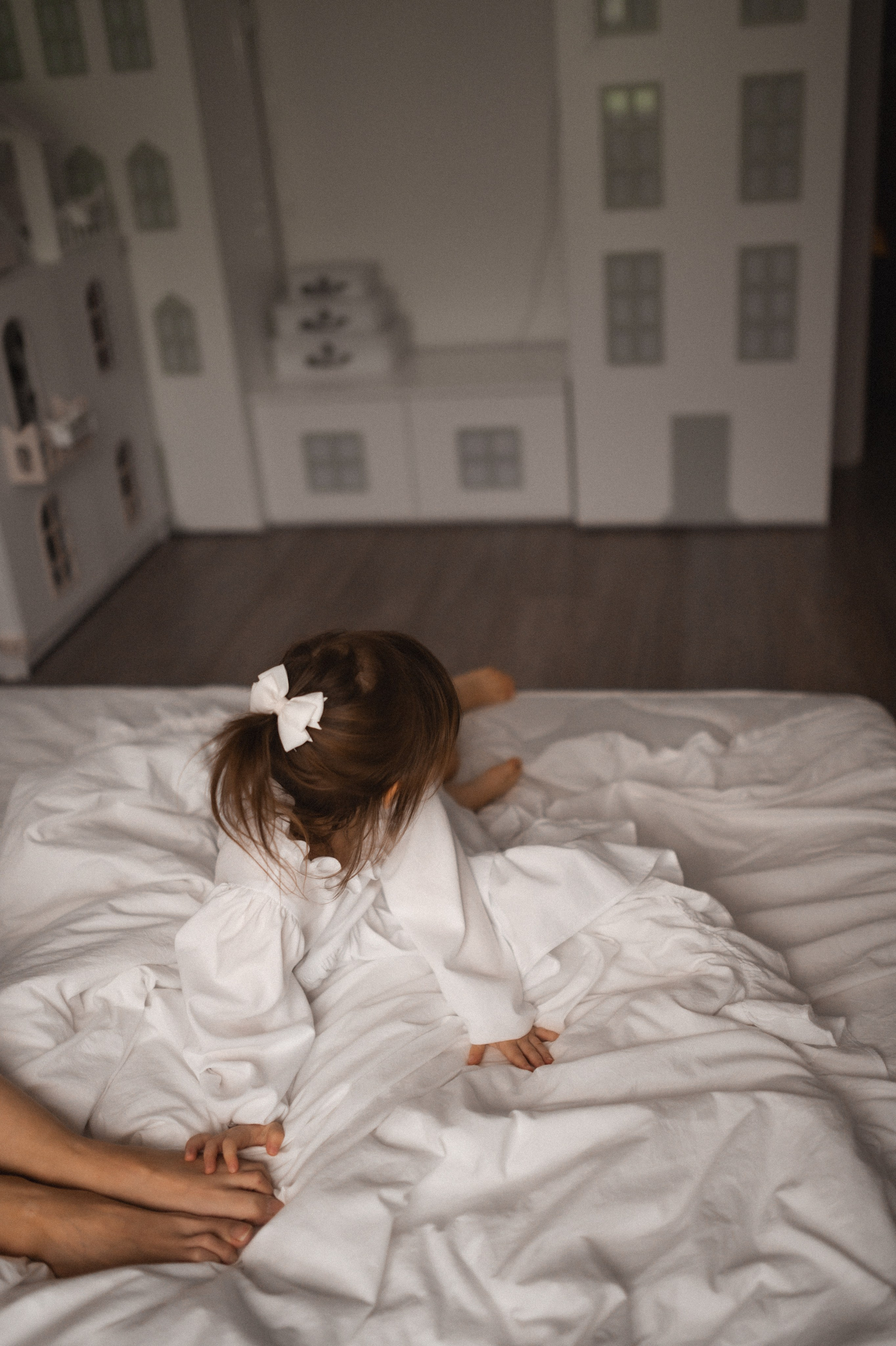 Лена и Николь дома. Семейный и свадебный lifestyle-фотограф в Москве Мария Петрова