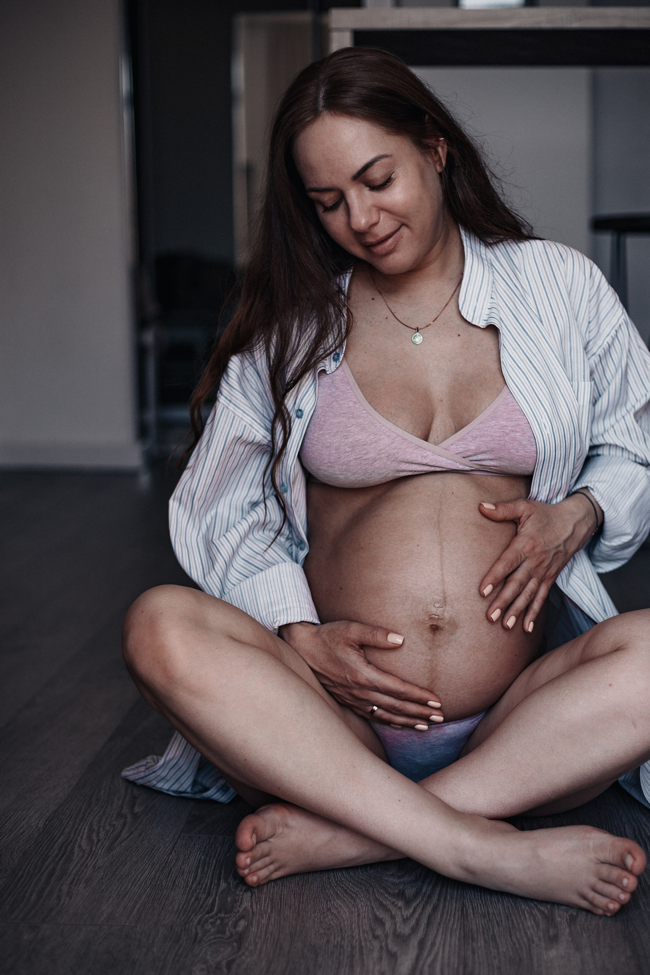 Домашняя фотосессия - Ожидание. Семейный и женский фотограф Кемерово Мария Степ