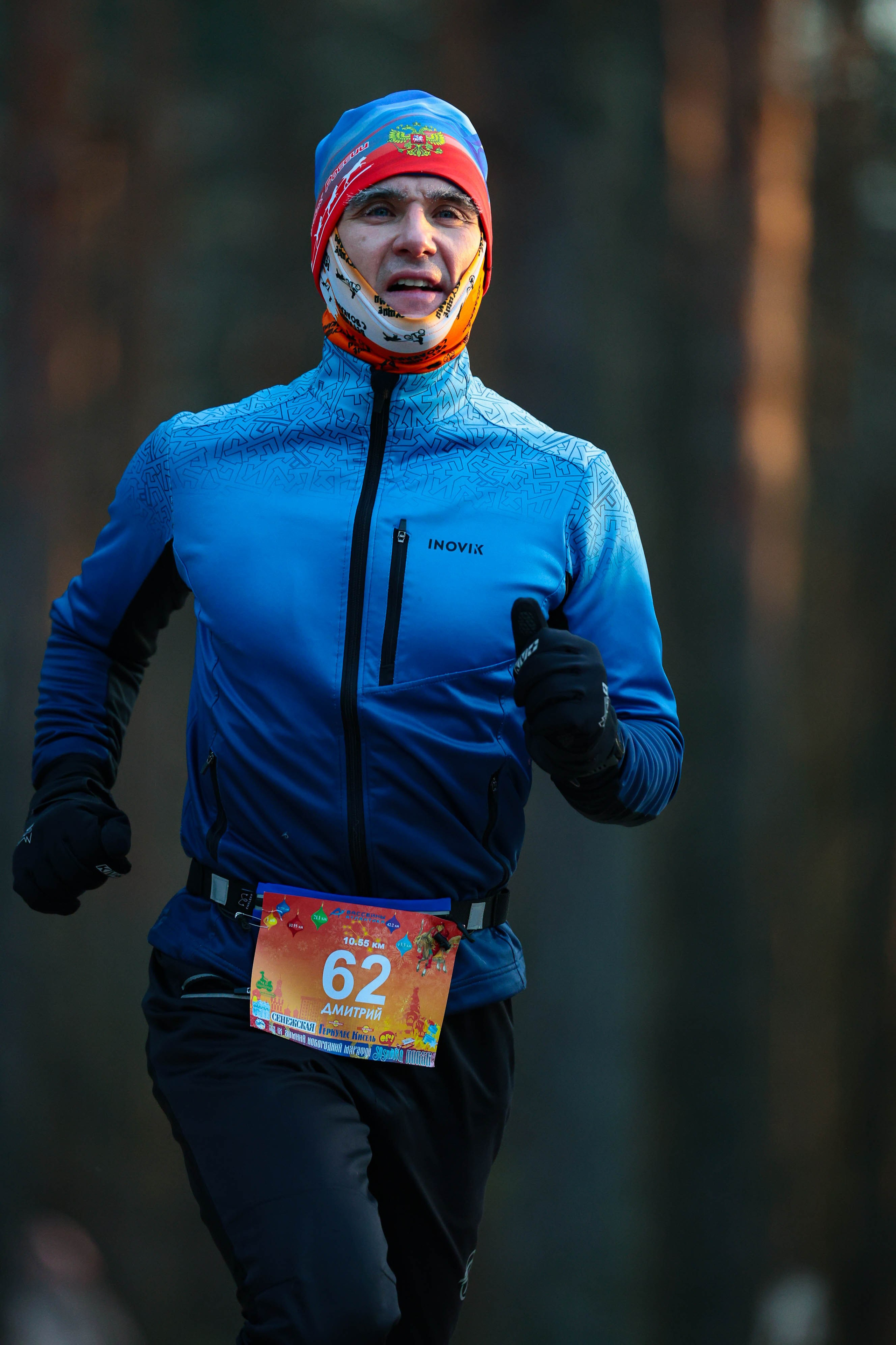 Новогодний марафон «Sosnovka Horse» 2025. Спортивный фотограф в Санкт-Петербурге Илья Vacool