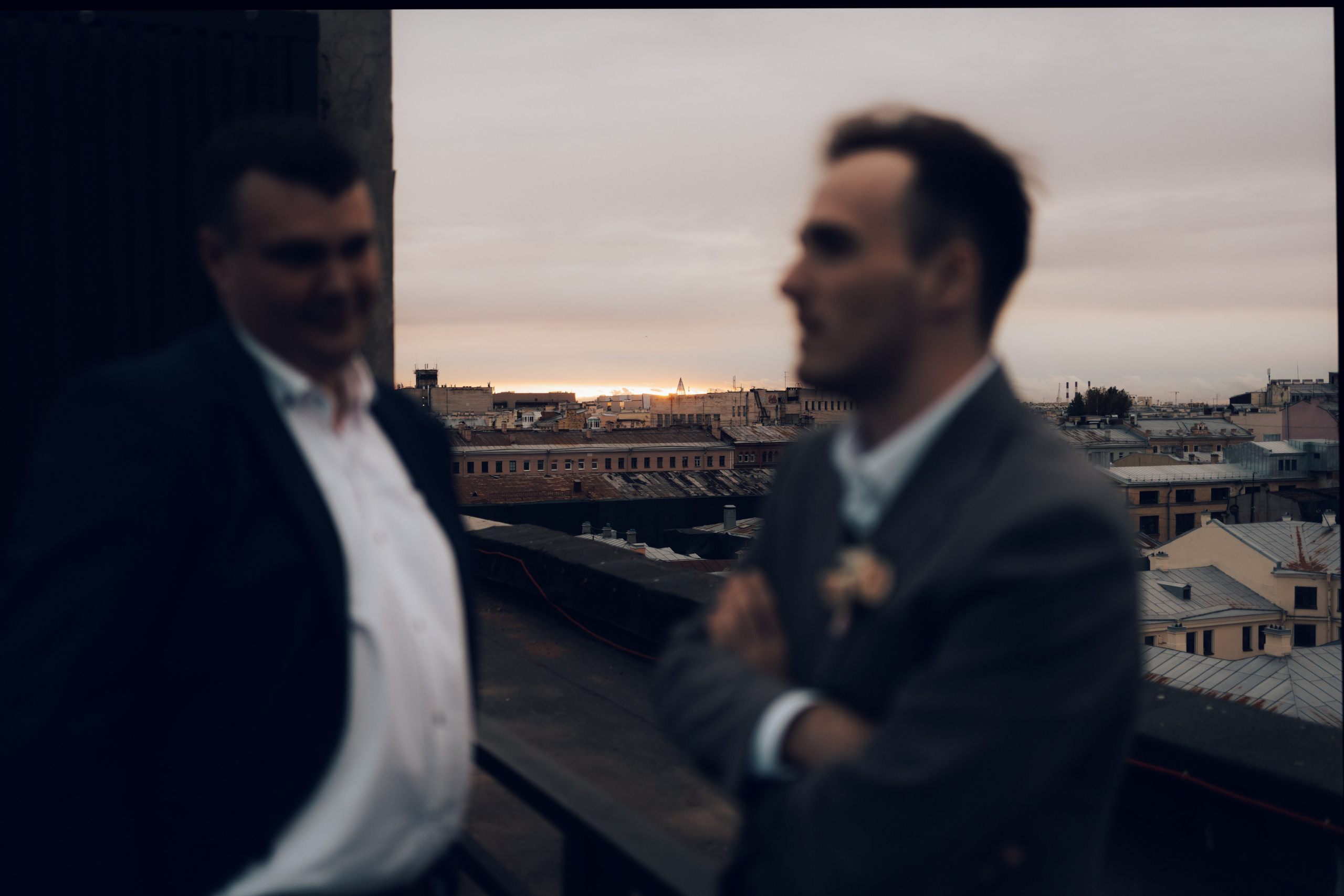 Roof wedding. Фотограф Ксения Калюжная