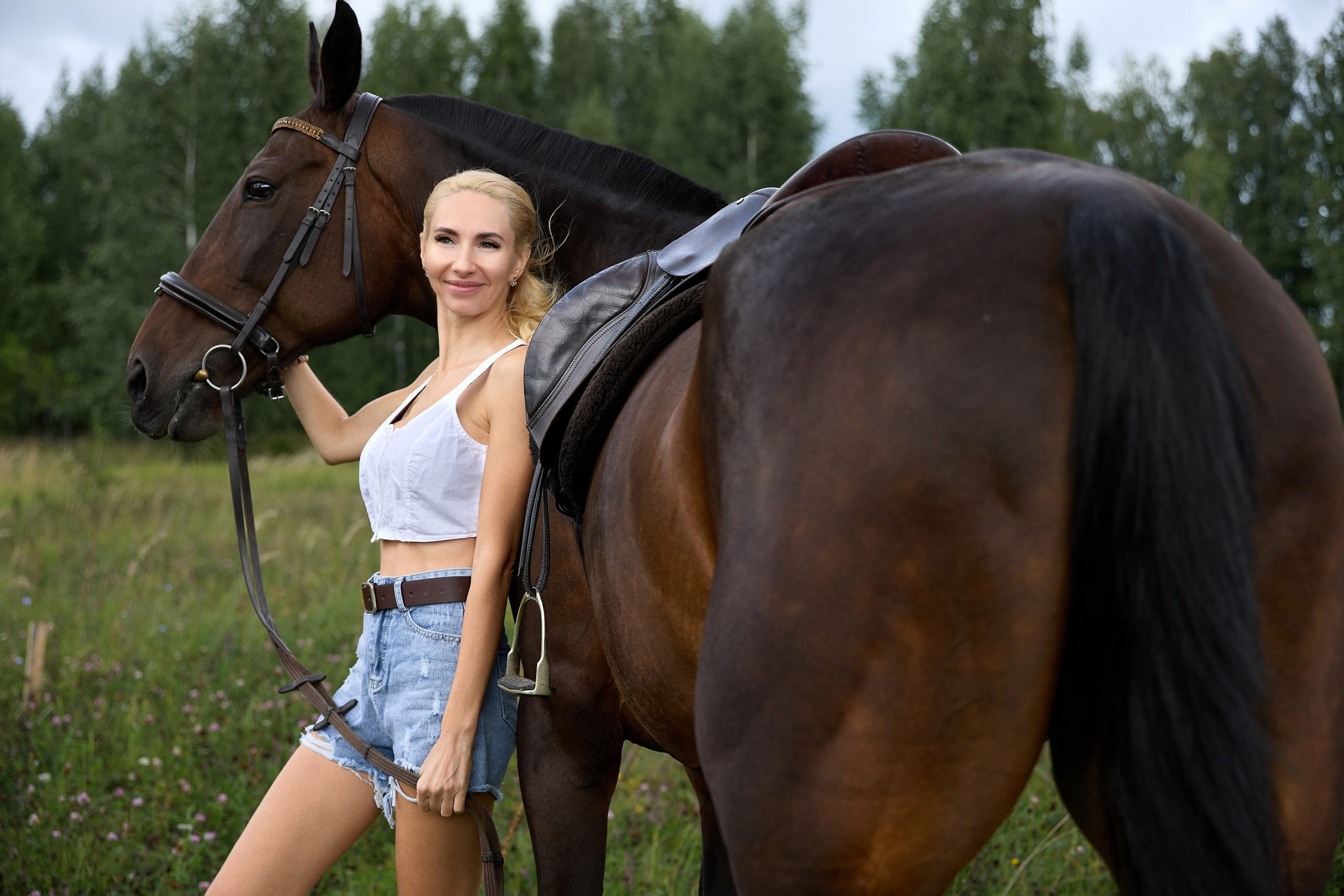На конюшне. Свадебный и семейный фотограф в Ульяновске Орешина Елена