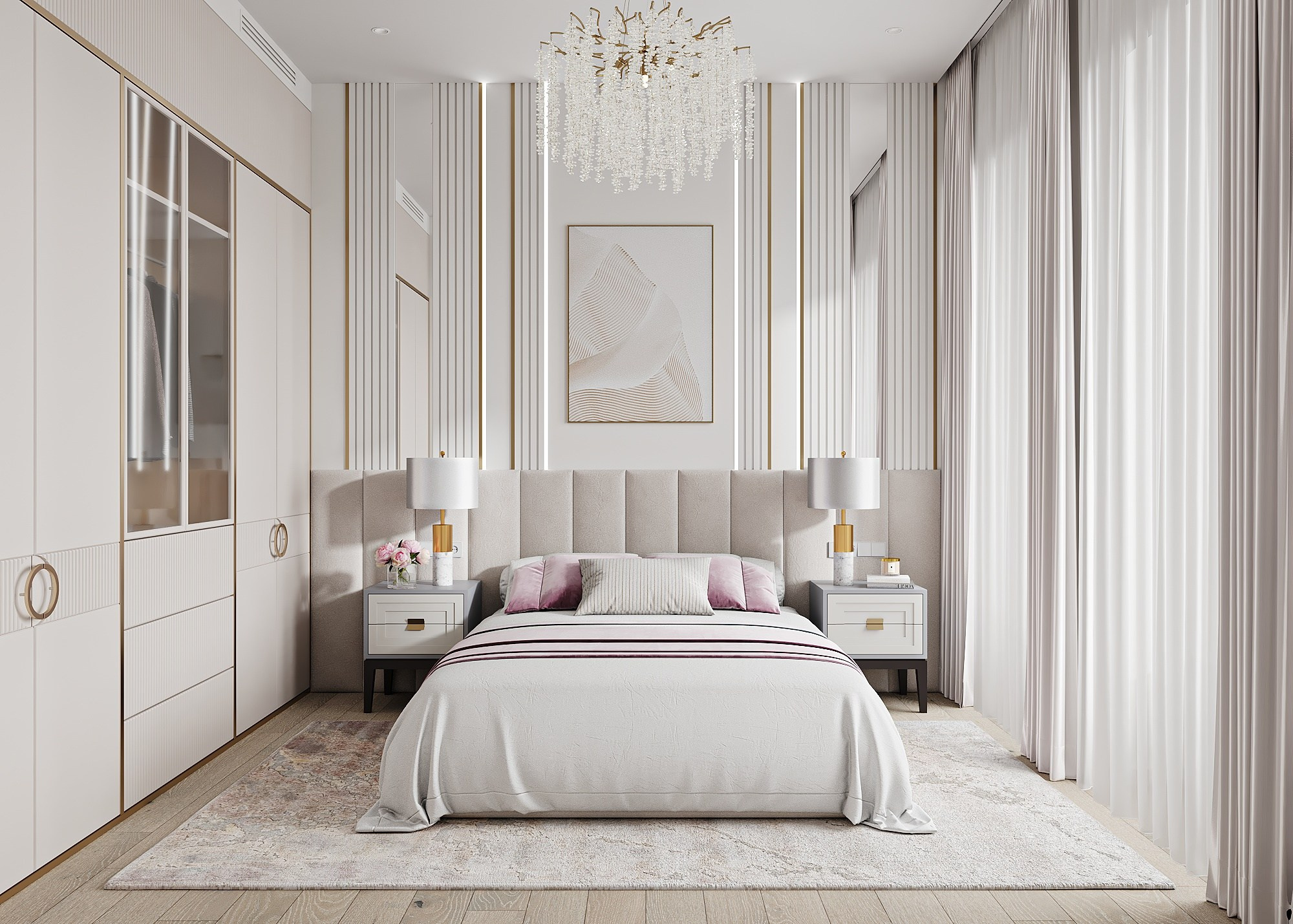 RESIDENCE ZILART, MOSCA. Irina Balykina — Interior 3D Visualisation