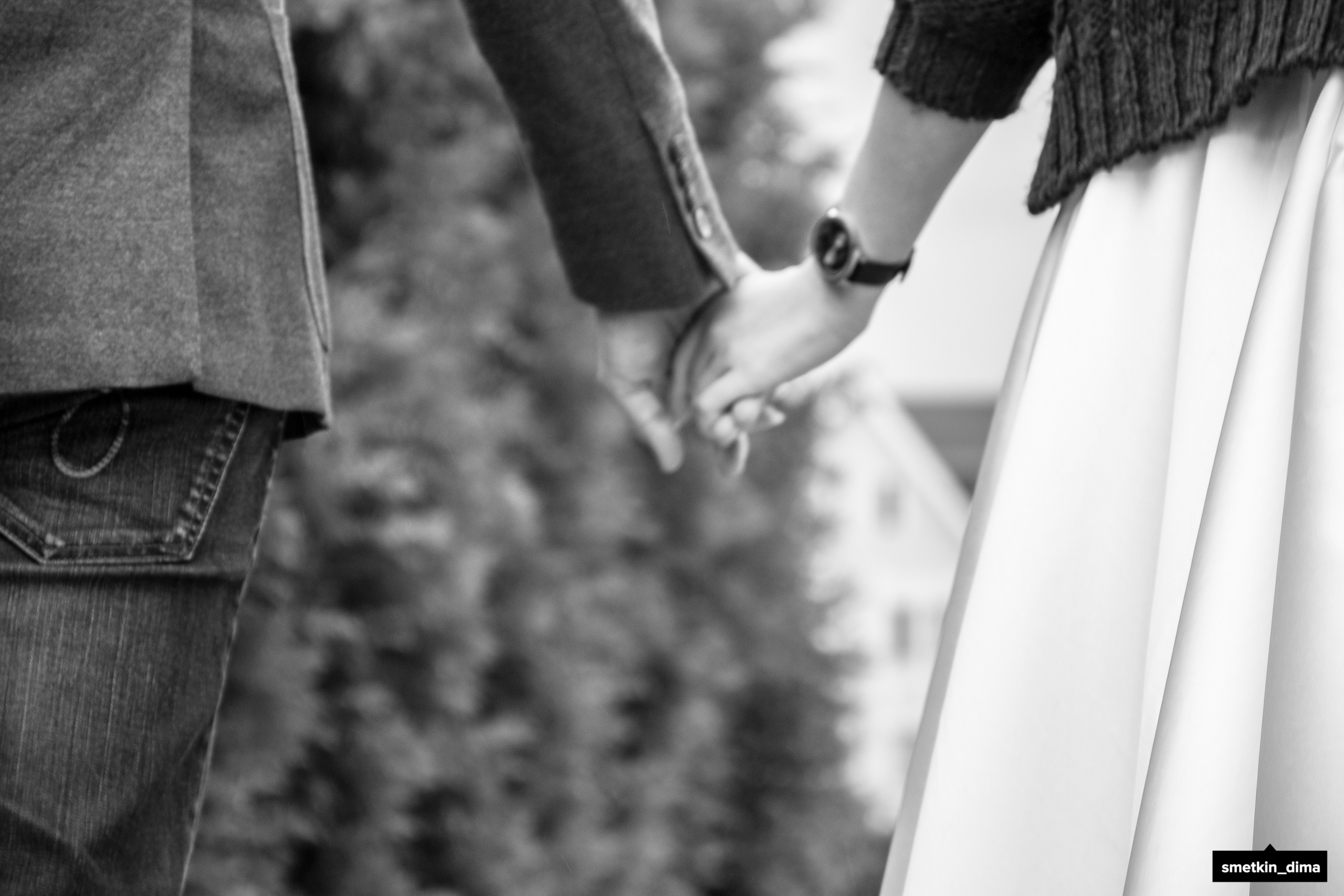 Прогулочная фотосессия мужа и жены. Фотограф Сметкин Дима. Фотосессии в Москве и по миру