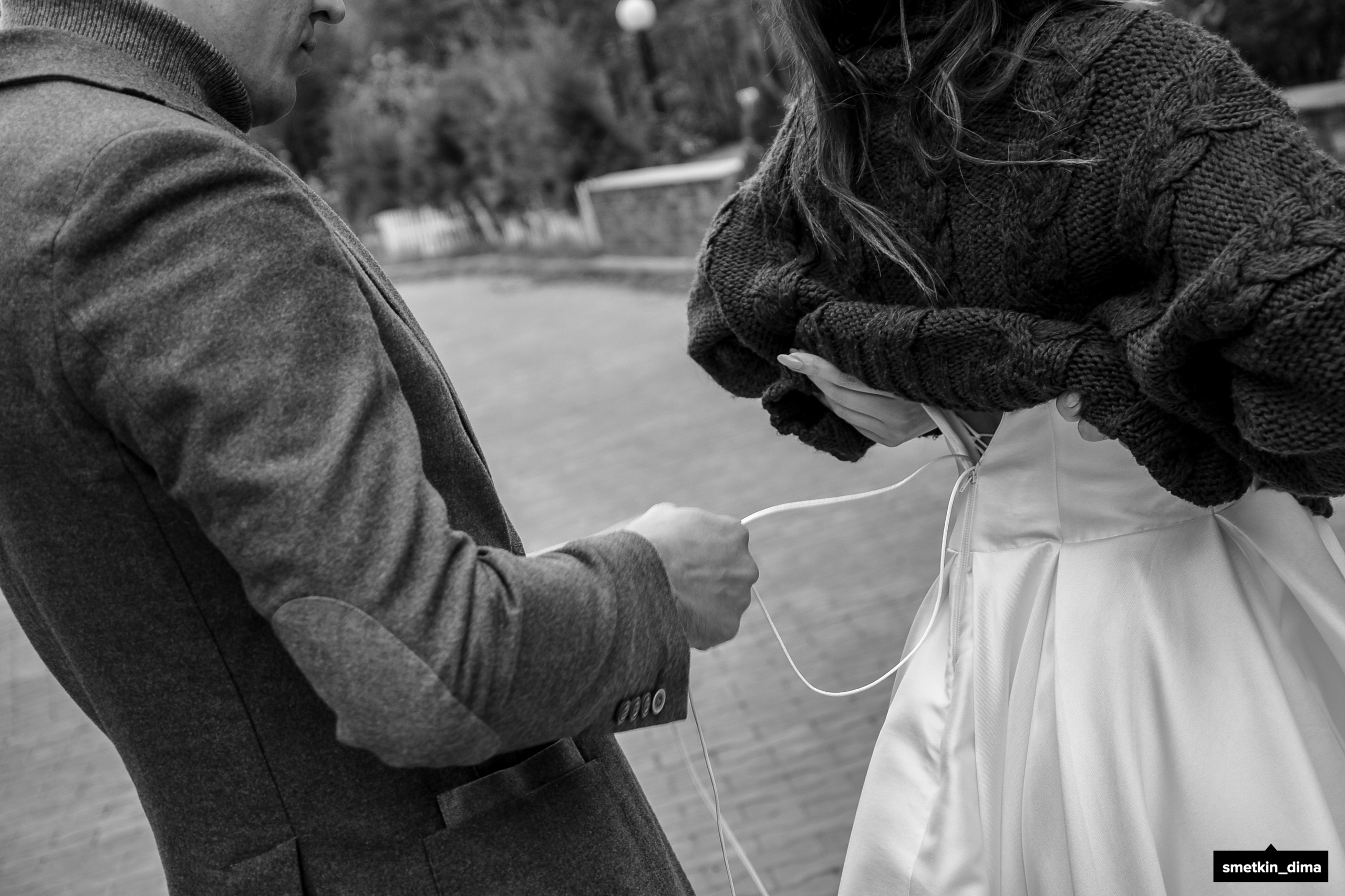 Прогулочная фотосессия мужа и жены. Фотограф Сметкин Дима. Фотосессии в Москве и по миру