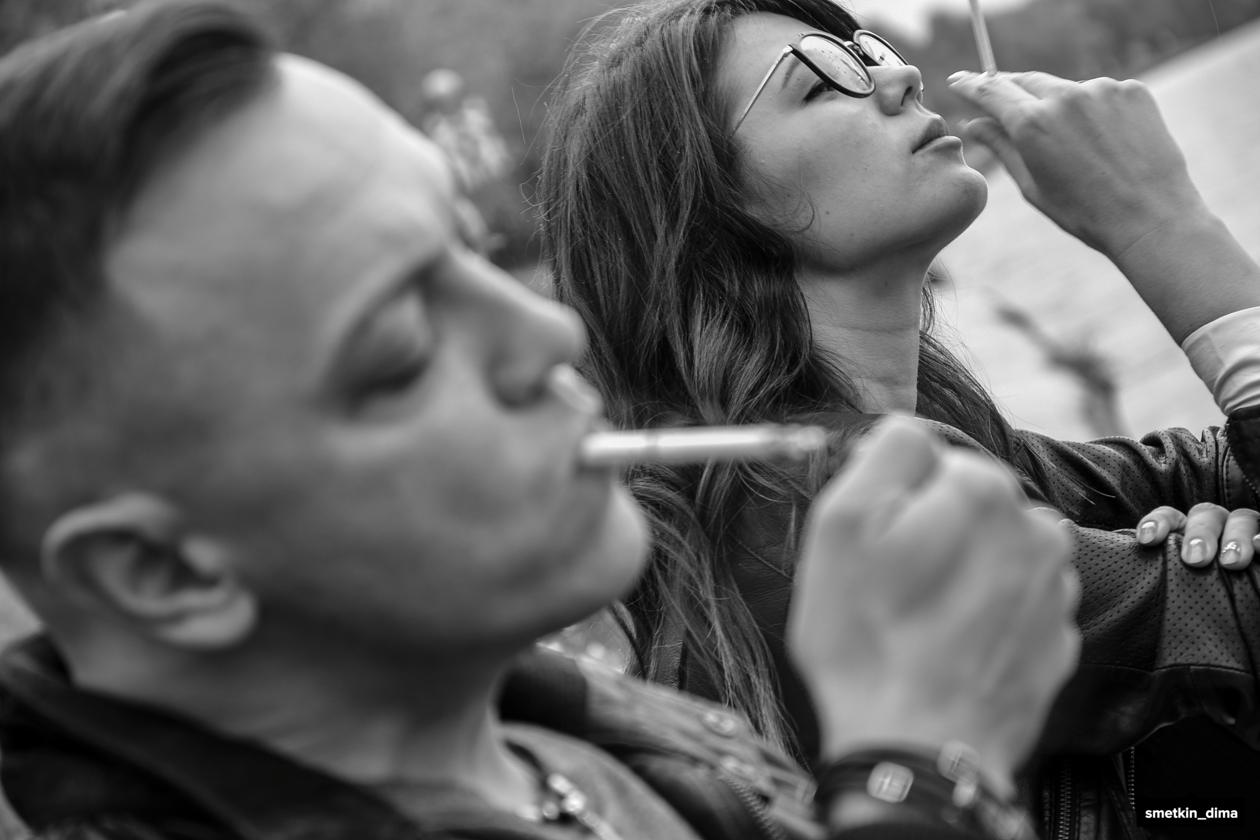 Прогулочная фотосессия мужа и жены. Фотограф Сметкин Дима. Фотосессии в Москве и по миру