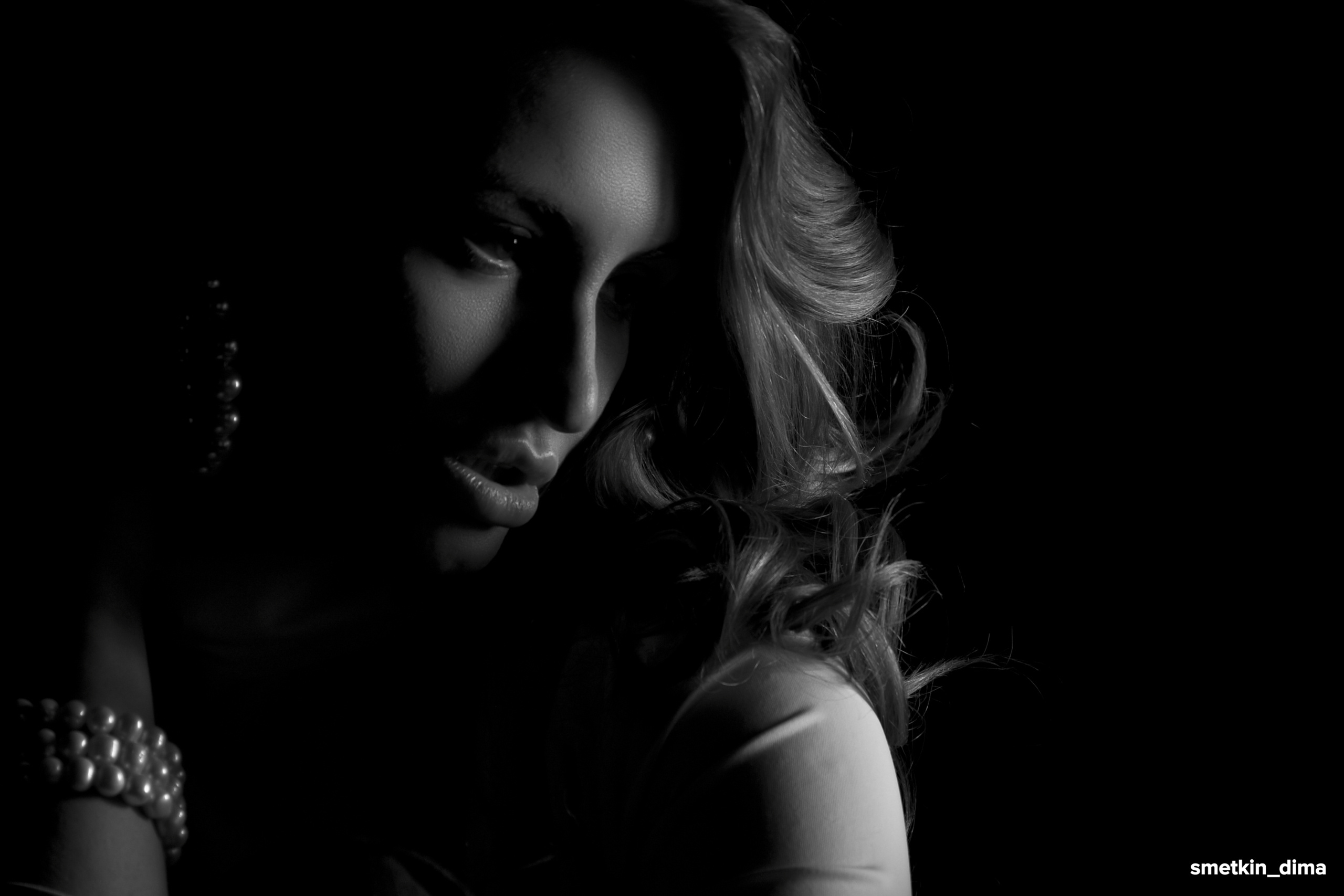Черно белая фотосессия