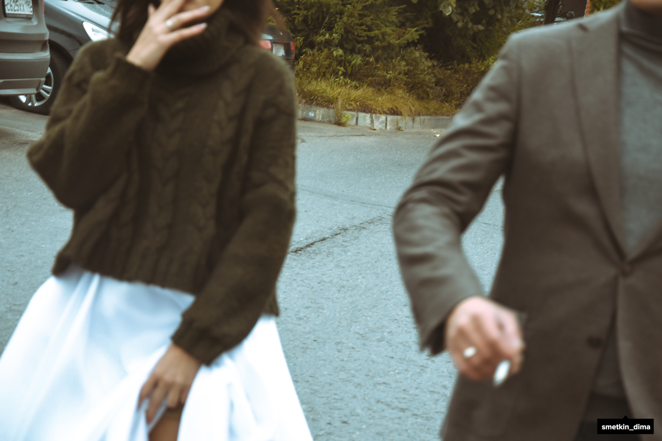 Прогулочная фотосессия мужа и жены. Фотограф Сметкин Дима. Фотосессии в Москве и по миру