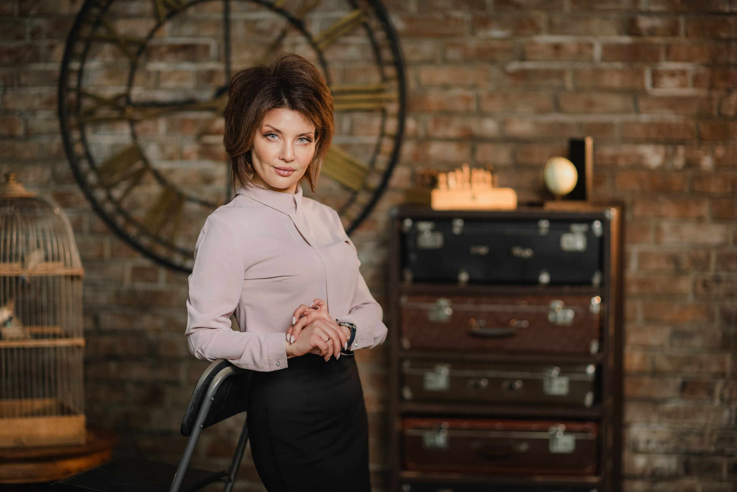 Студийный фотопортрет