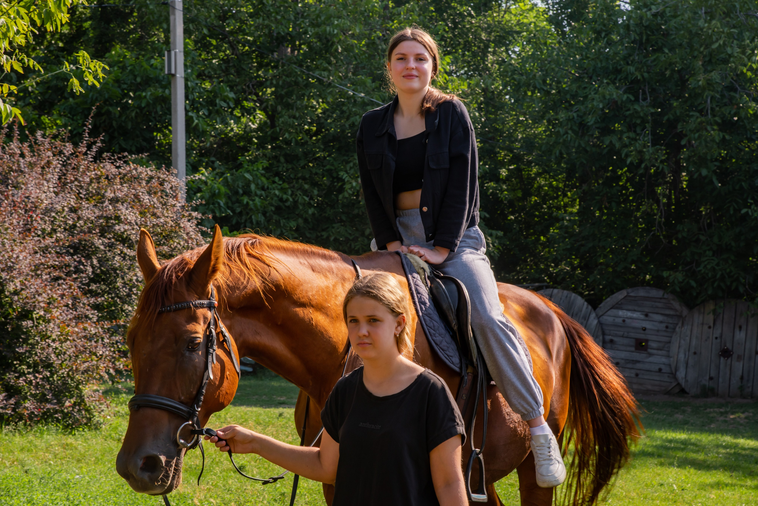 Конная прогулка. Фотограф Галина Нестерова