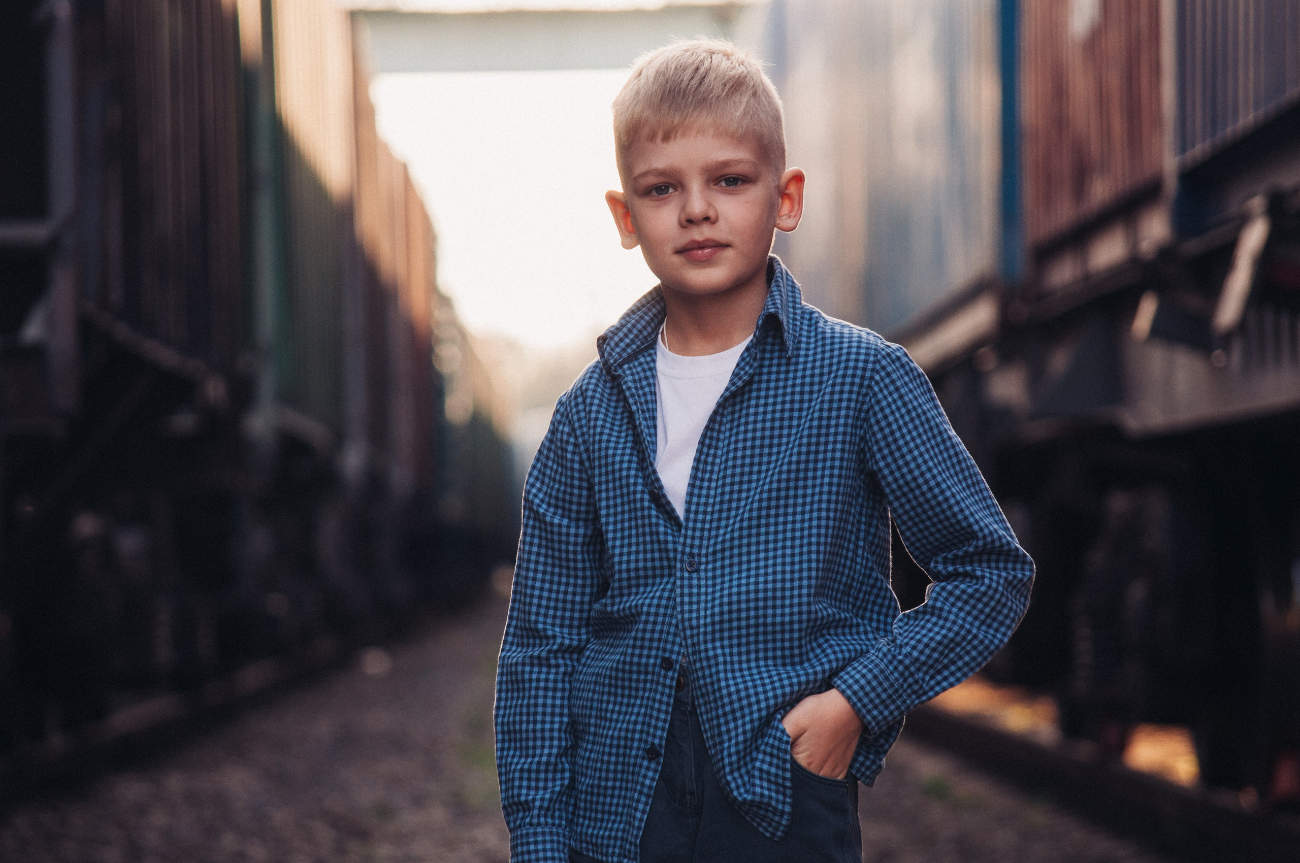 Детские портрет. Фотограф Станислав Лещик