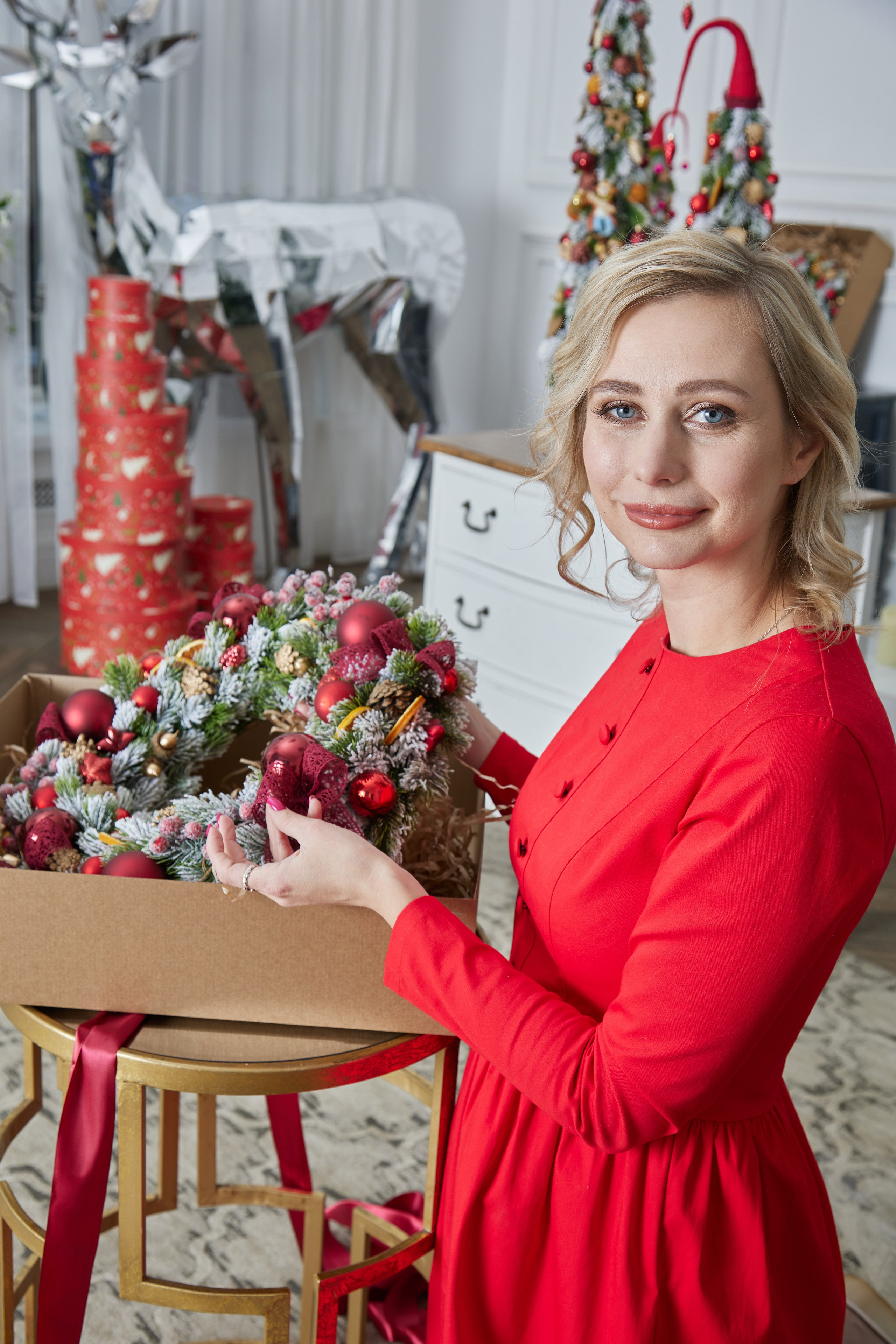 Xmass content for Profi Bouquet. Maria Poleshchuk, commercial photographer in Sydney