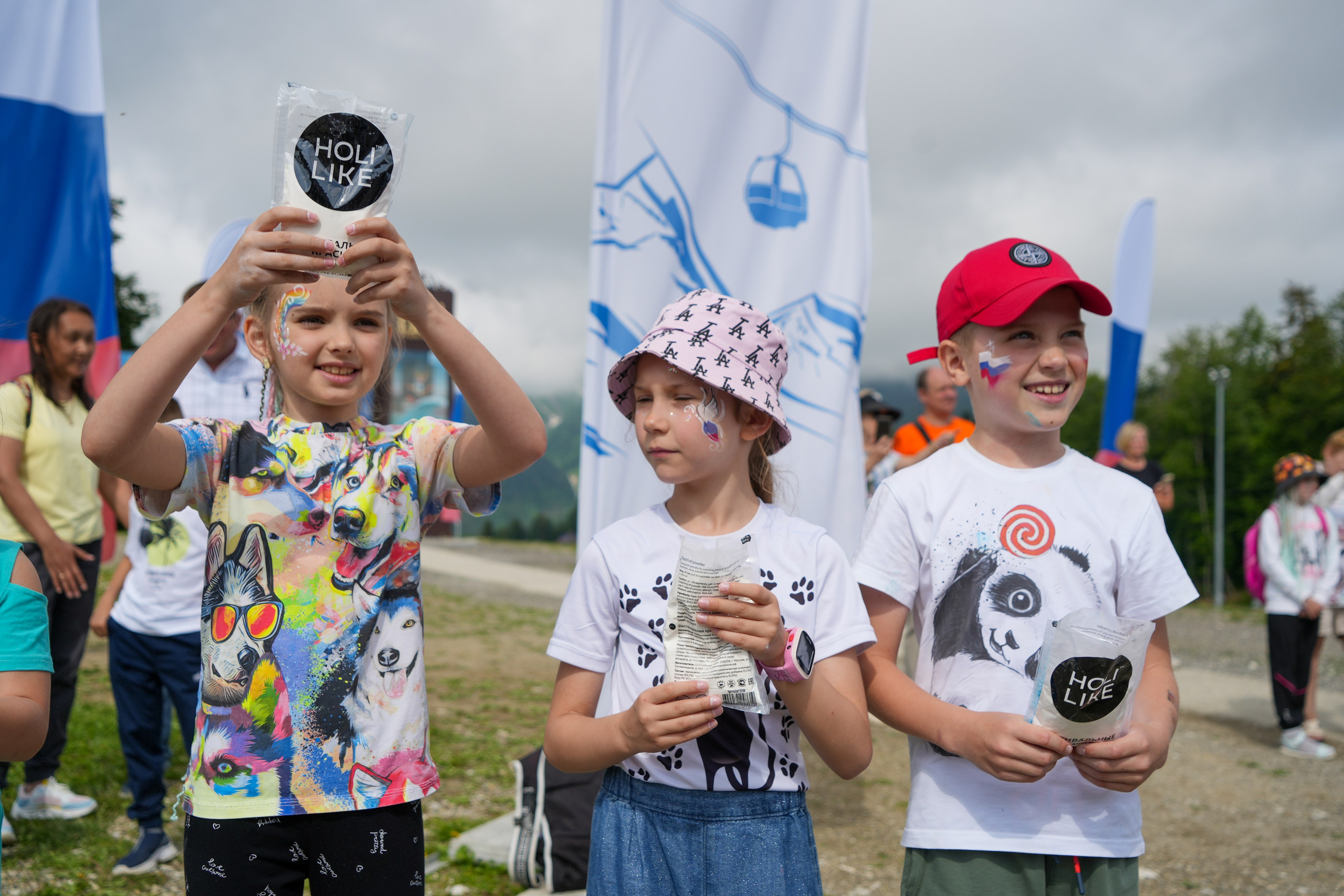 День России на курорте Газпром 2023. Репортажный фотограф в Красной Поляне и Сочи Павлюченко Екатерина