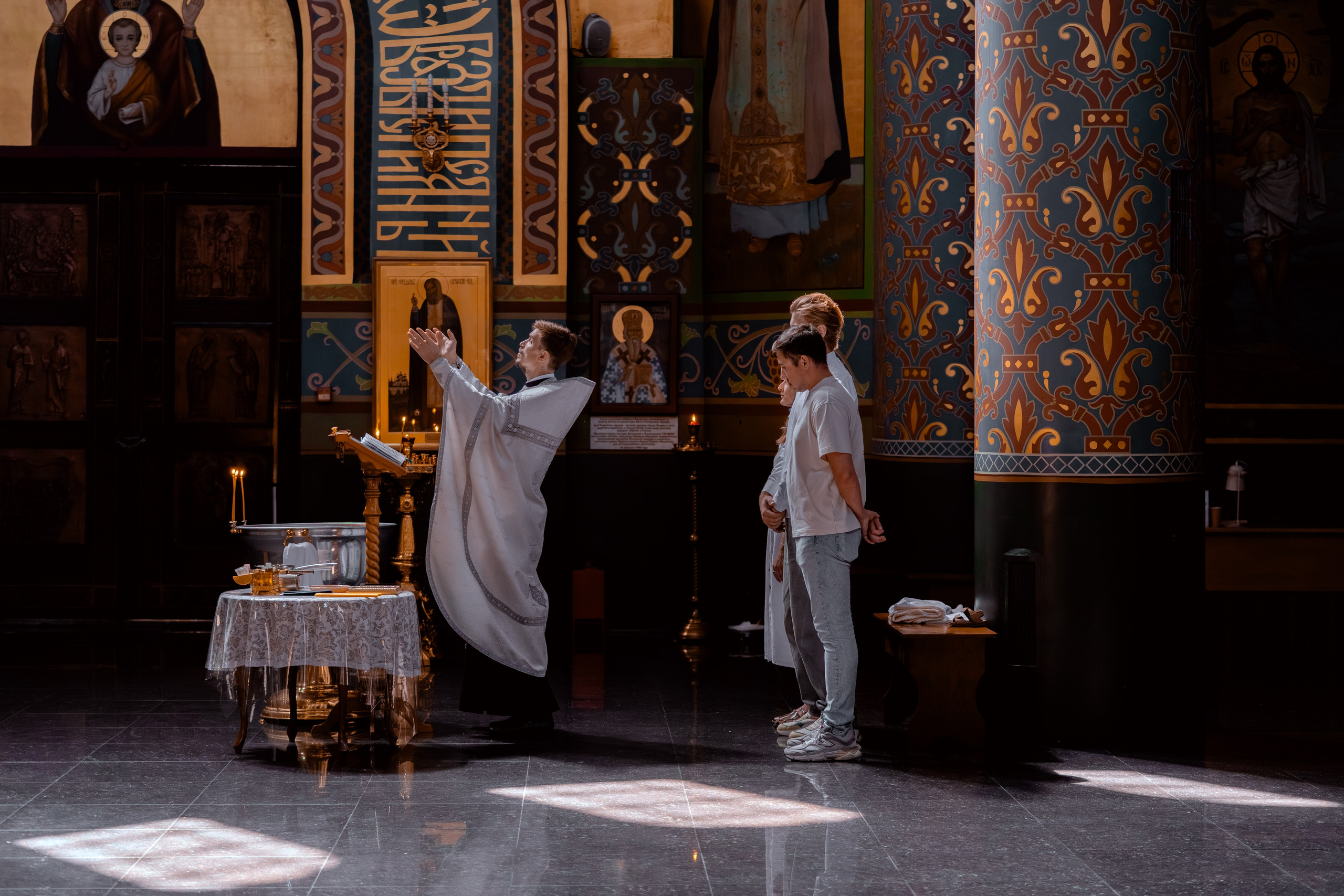 Крещение Матвея. Репортажный фотограф в Красной Поляне и Сочи Павлюченко Екатерина