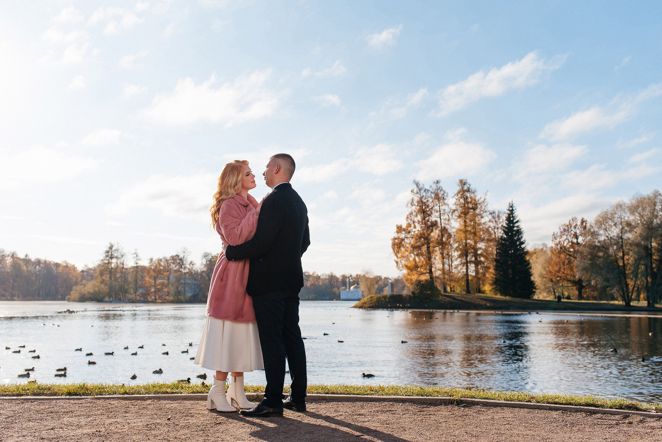 Осенний пожар сердец. Семейный и Свадебный фотограф. Санкт-Петербург. Пушкин