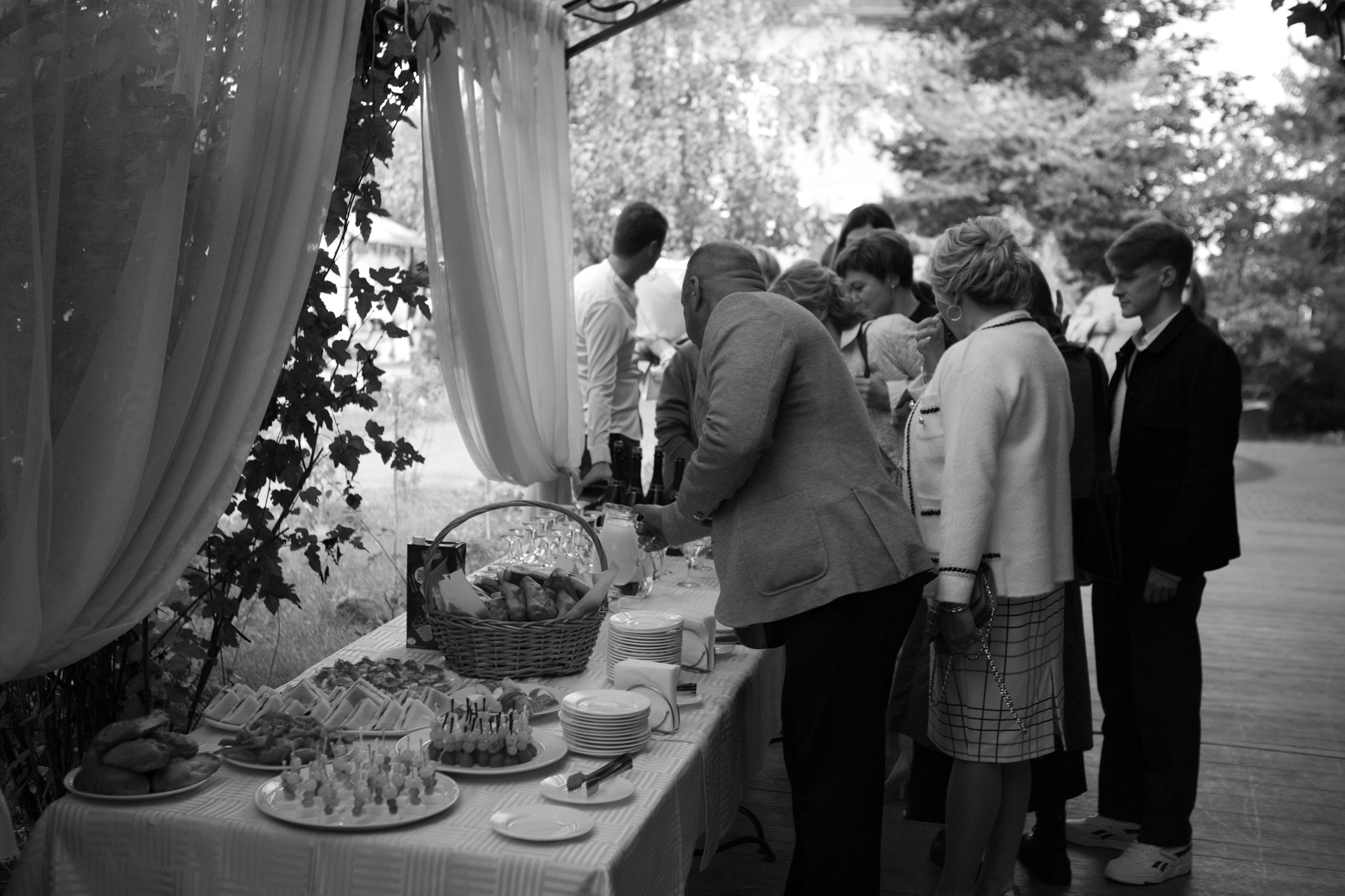 Свадьба с гостями. Свадебный и портретный фотограф Москва