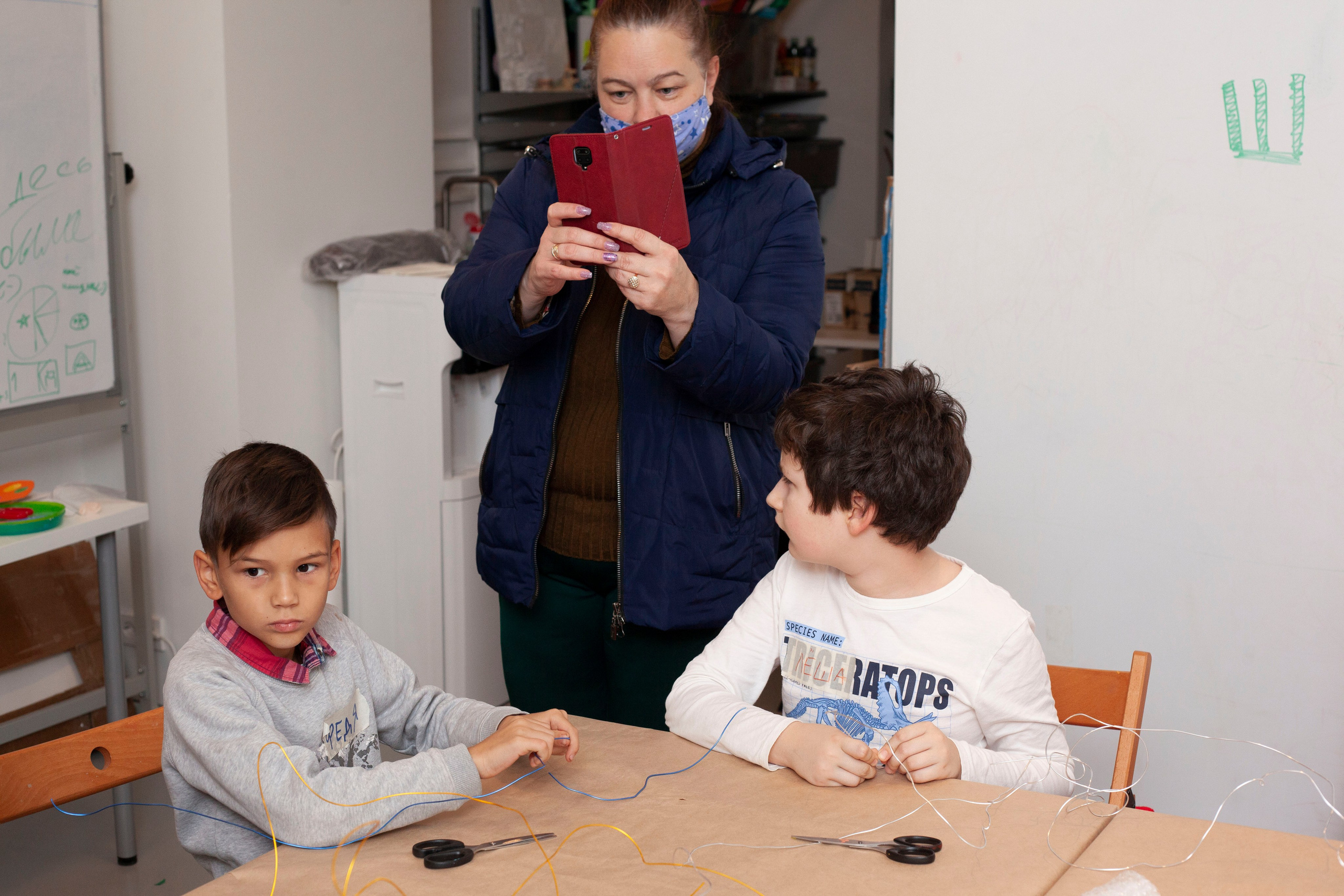 Детский мастер-класс в ММОМА. Stanislav Baryshev — People. Emotions. Atmosphere