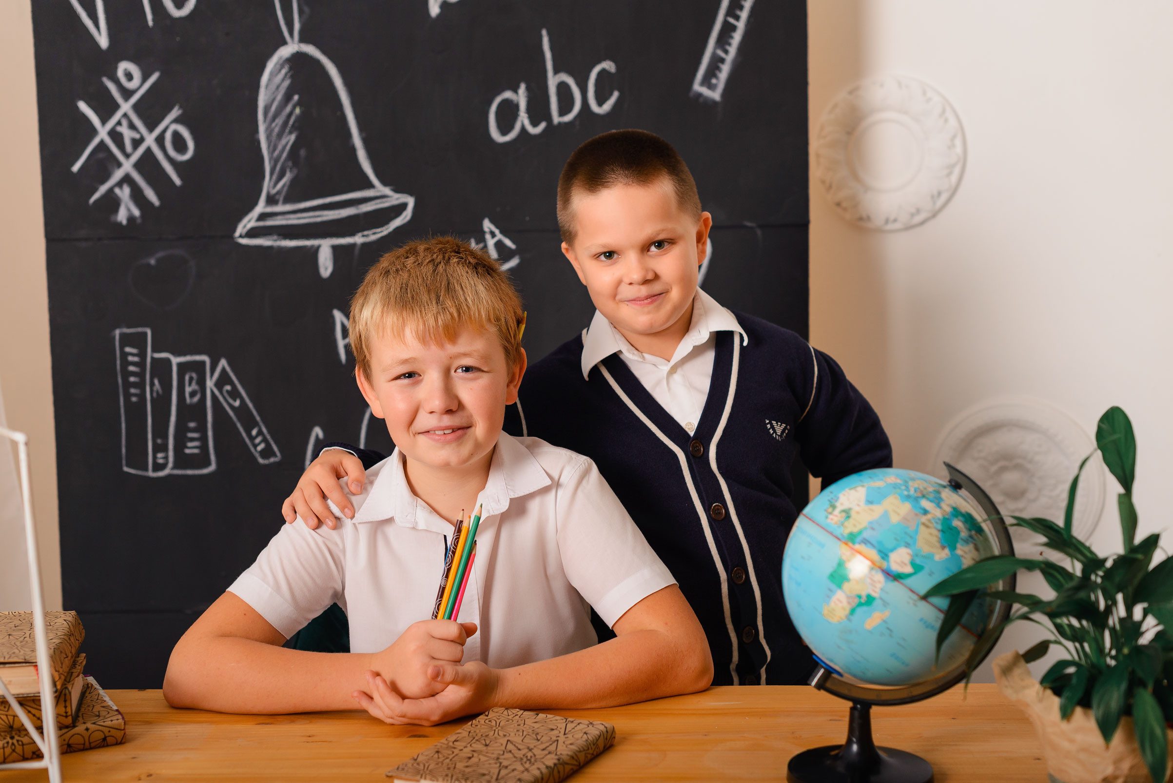 Школьные фотосессии. Семейный и детский фотограф в Рязани