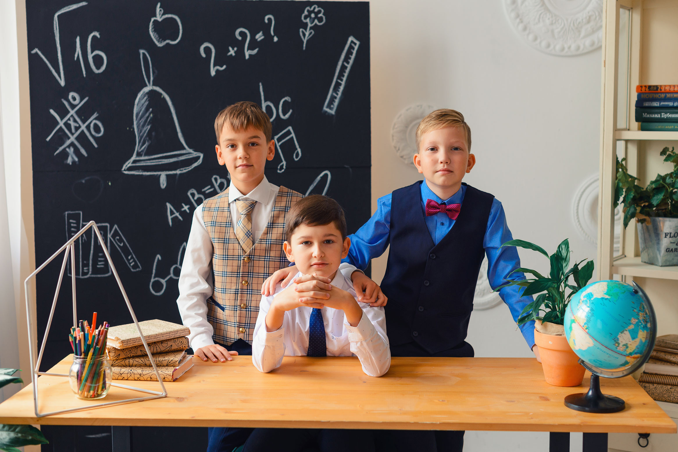 Школьные фотосессии. Семейный и детский фотограф в Рязани