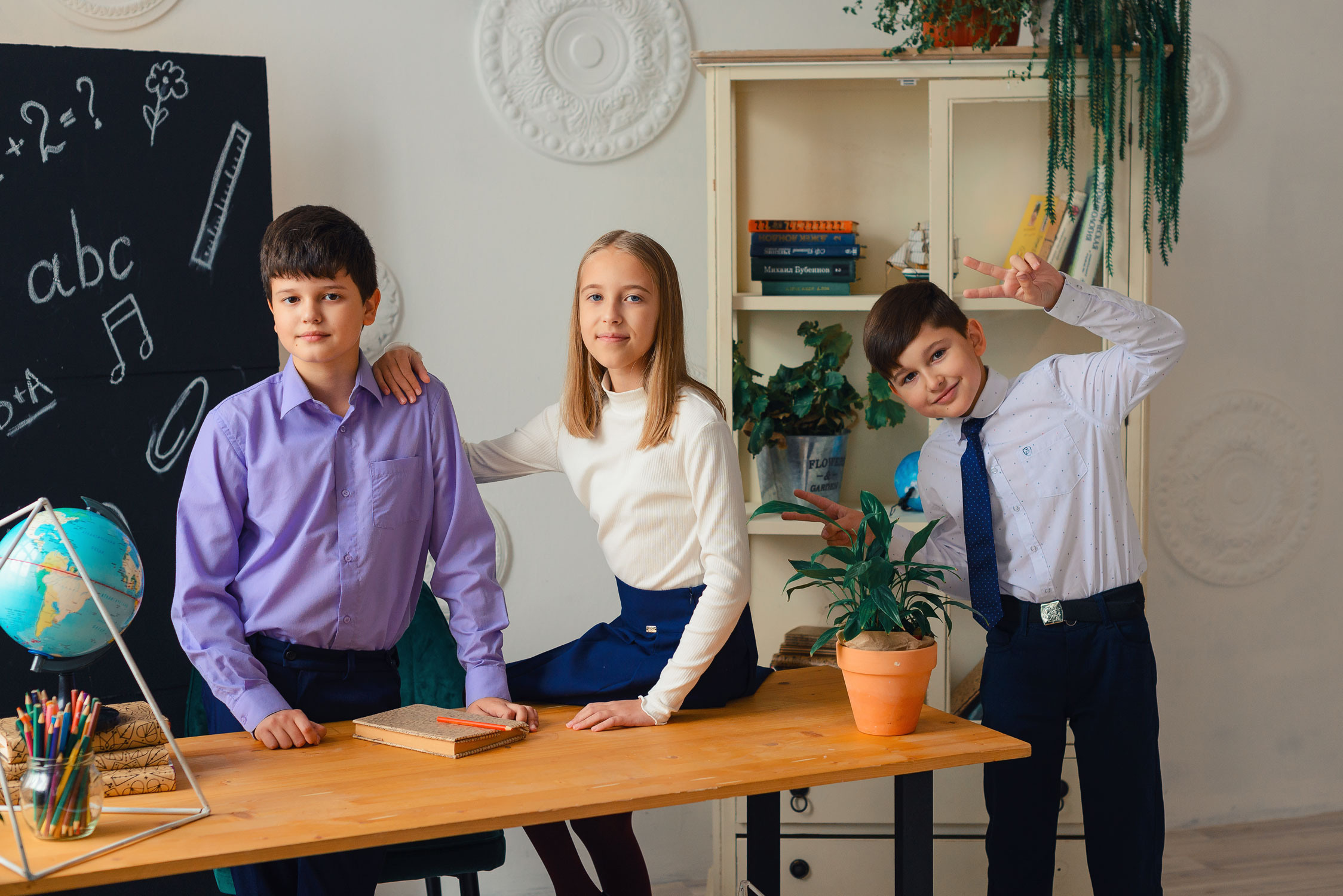 Школьные фотосессии. Семейный и детский фотограф в Рязани